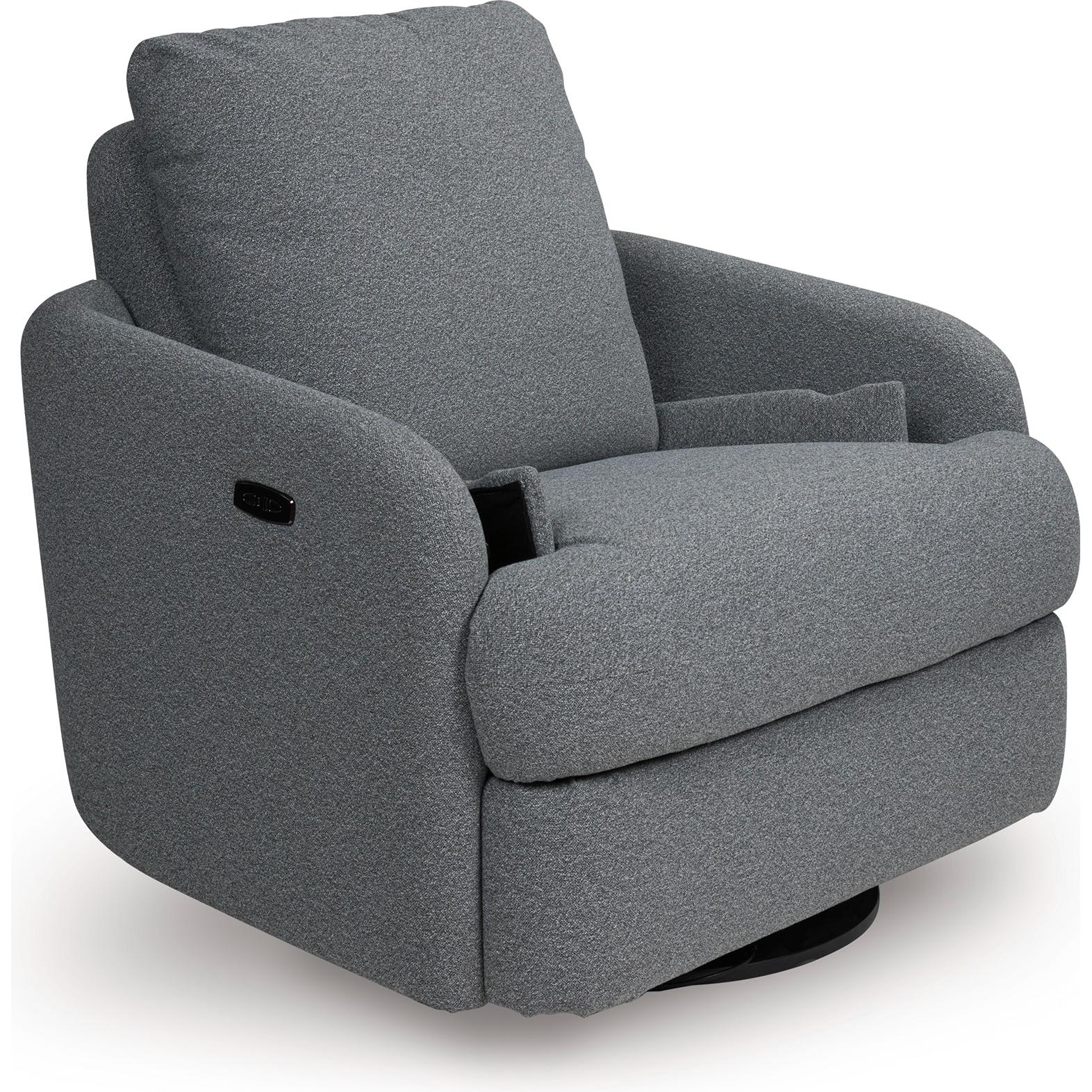 Diamond Modern Furniture Exclusive Design Alainmont Next-Gen Nuvella Swivel Recliner A3000738 IMAGE 8