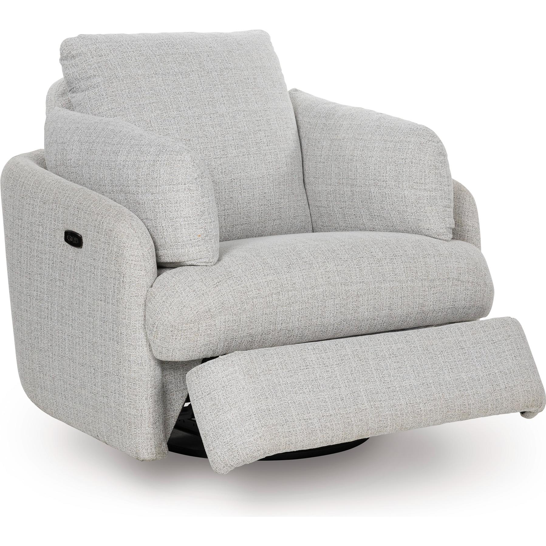 Diamond Modern Furniture Exclusive Design Alainmont Next-Gen Nuvella Swivel Recliner A3000739 IMAGE 2