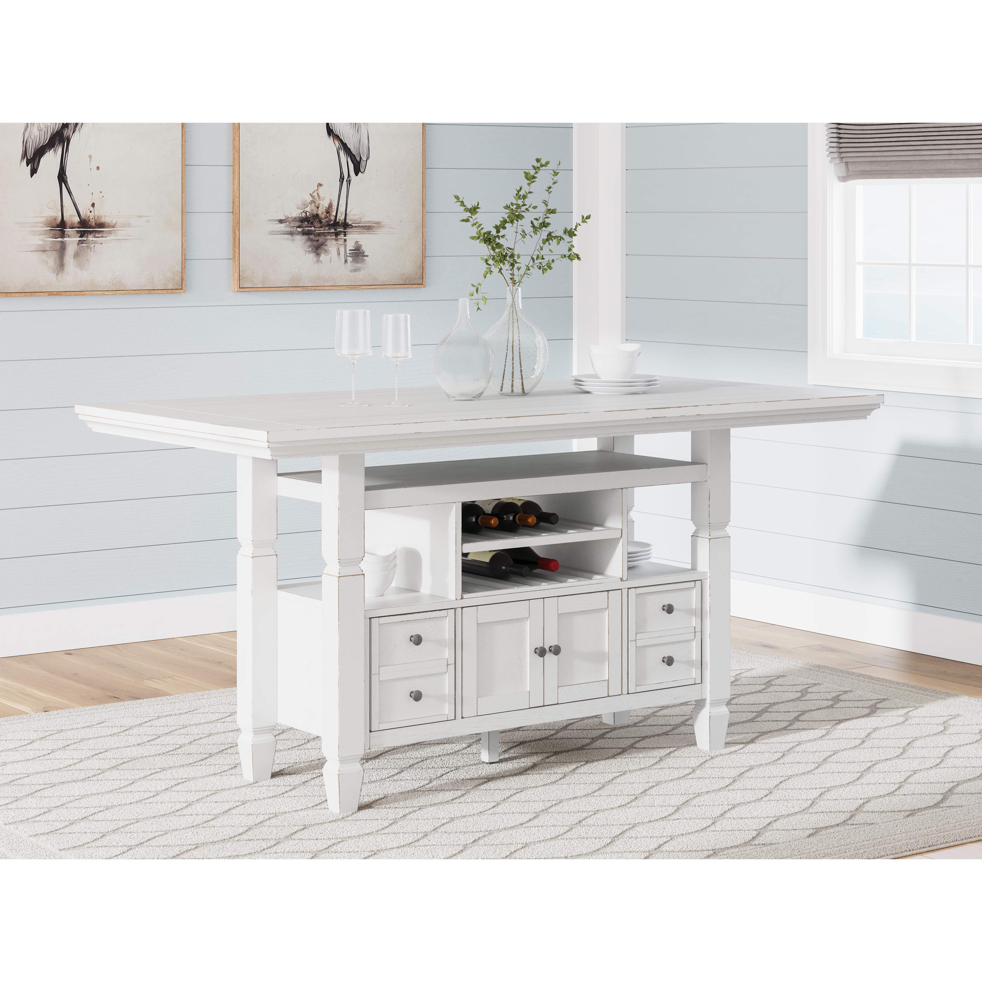 Diamond Modern Furniture Exclusive Design Robbinsdale Counter Height Dining Table with Pedestal Base D642-13B/D642-13T IMAGE 10