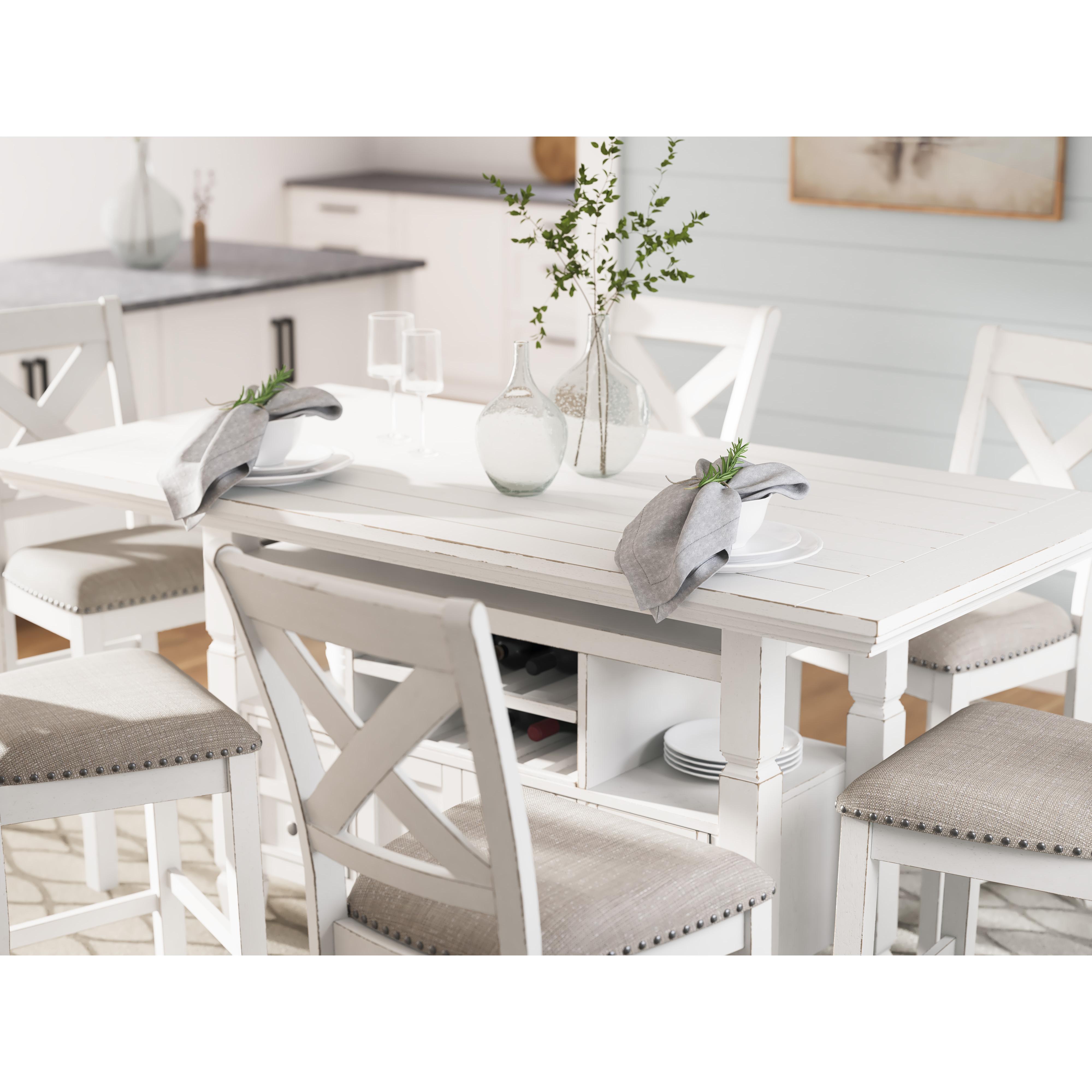 Diamond Modern Furniture Exclusive Design Robbinsdale Counter Height Dining Table with Pedestal Base D642-13B/D642-13T IMAGE 11