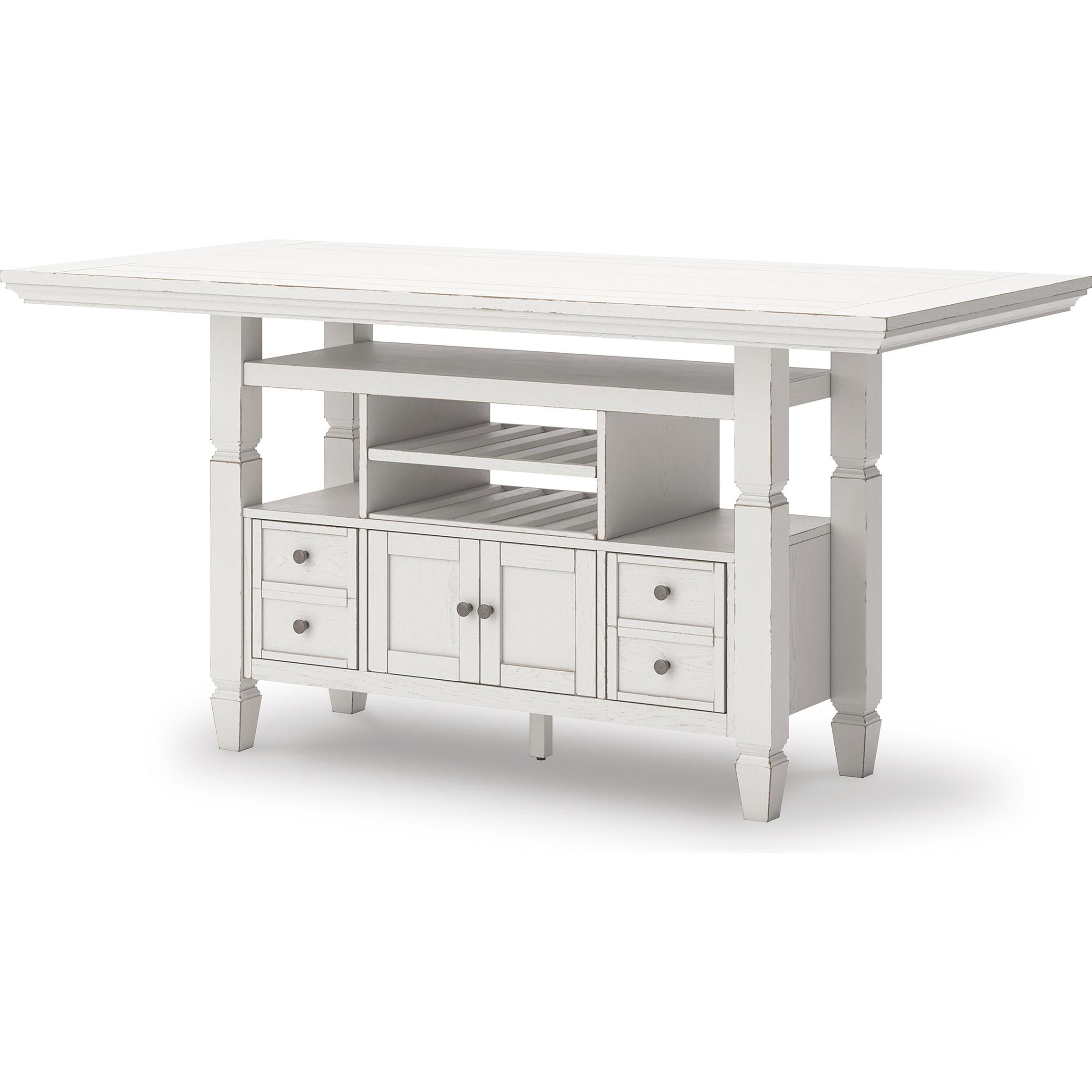 Diamond Modern Furniture Exclusive Design Robbinsdale Counter Height Dining Table with Pedestal Base D642-13B/D642-13T IMAGE 4
