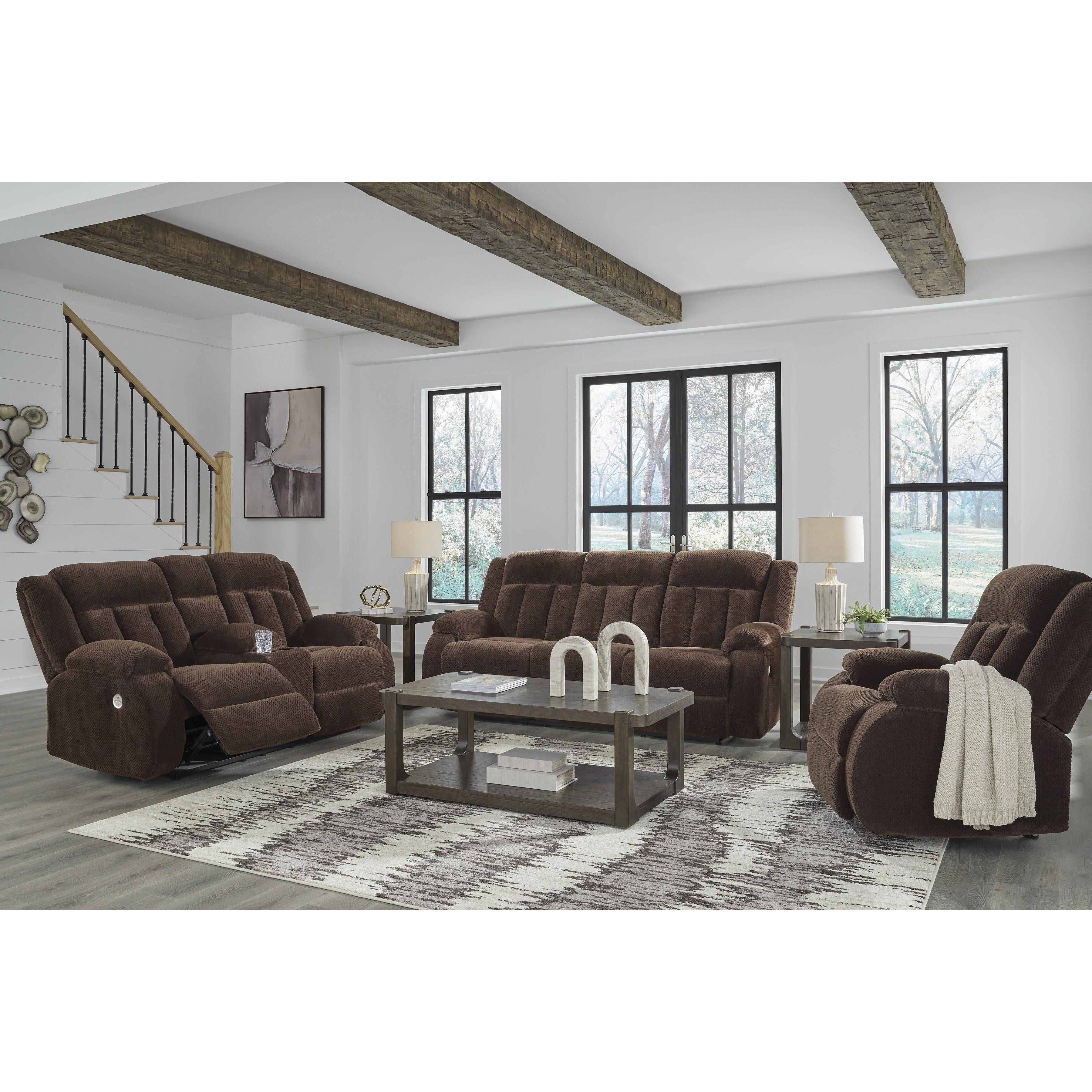 Diamond Modern Furniture Exclusive Design Observation Loveseat with Console PC2140696 IMAGE 9