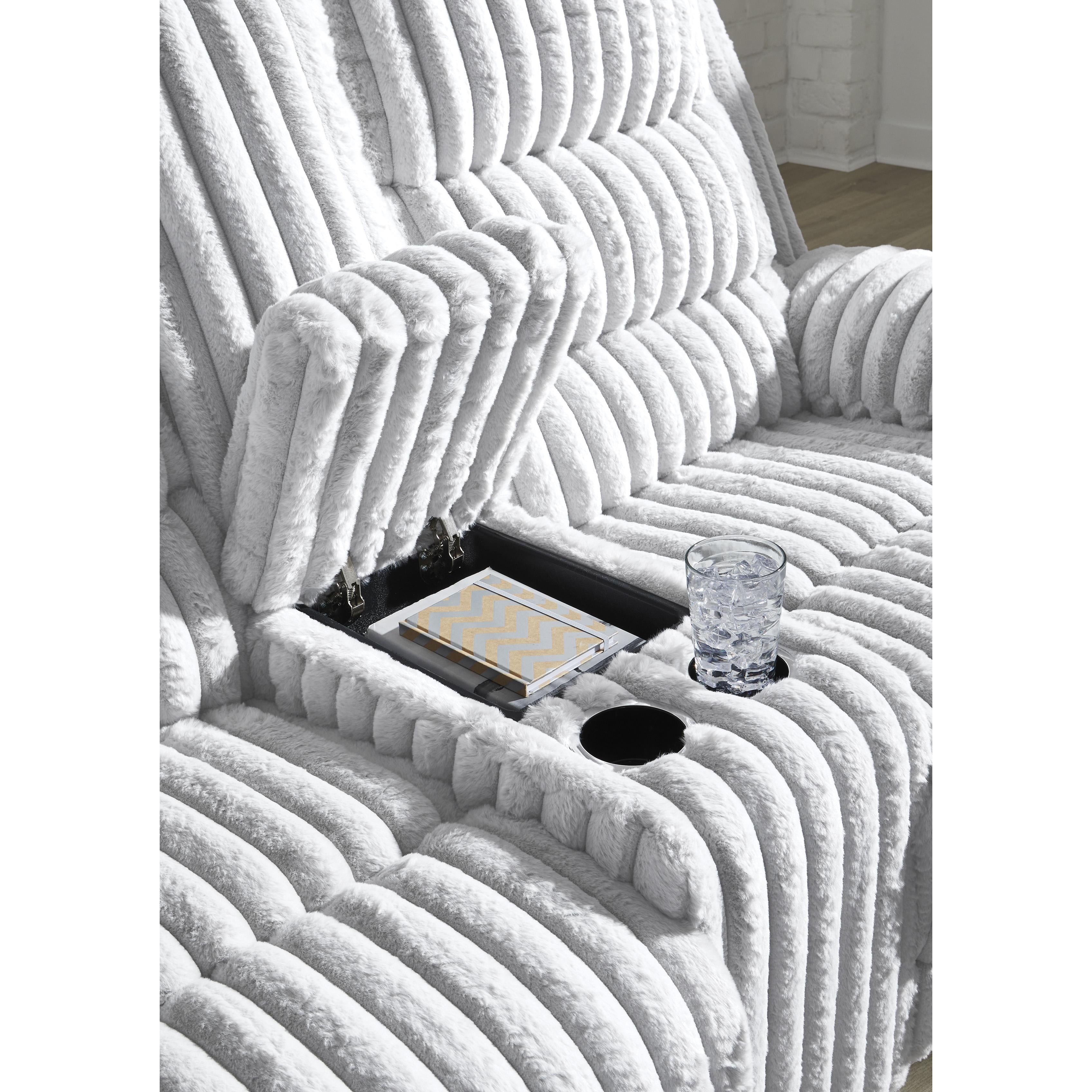 Diamond Modern Furniture Exclusive Design Rhines Falls Loveseat with Console PC4280496 IMAGE 6