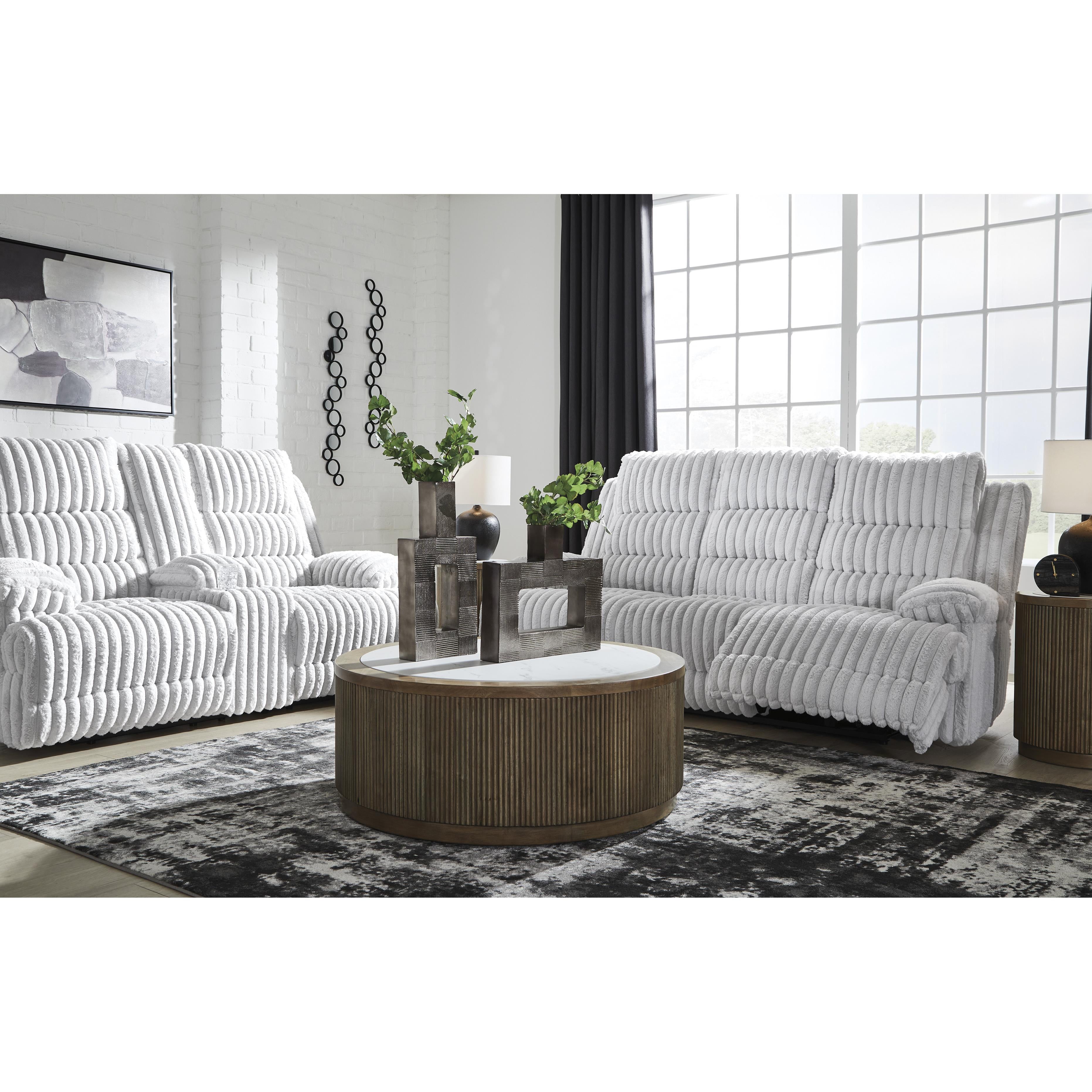 Diamond Modern Furniture Exclusive Design Rhines Falls Loveseat with Console PC4280496 IMAGE 9