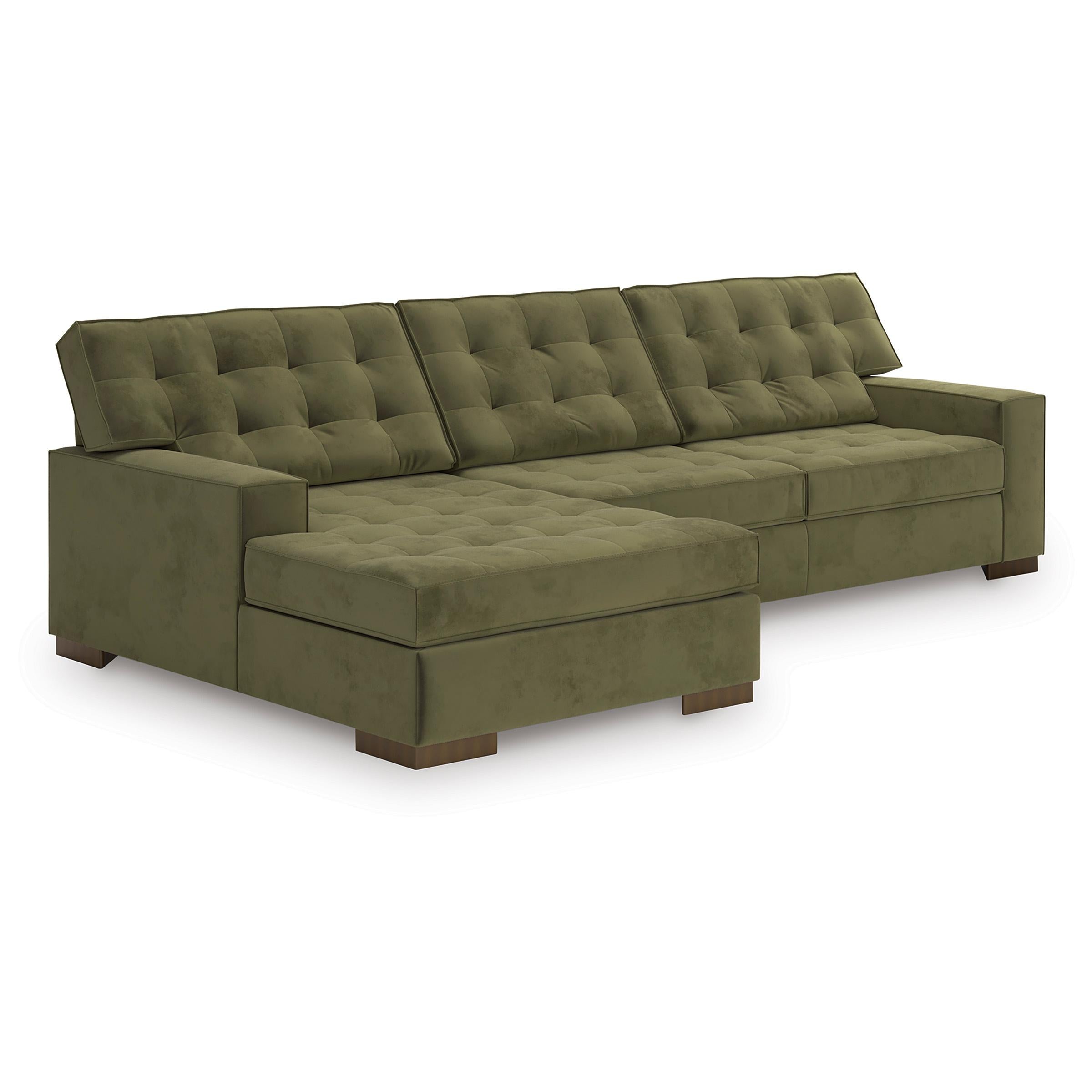 Signature Design by Ashley Caspian-Town PC61702S1 2 pc Sectional with Chaise IMAGE 1
