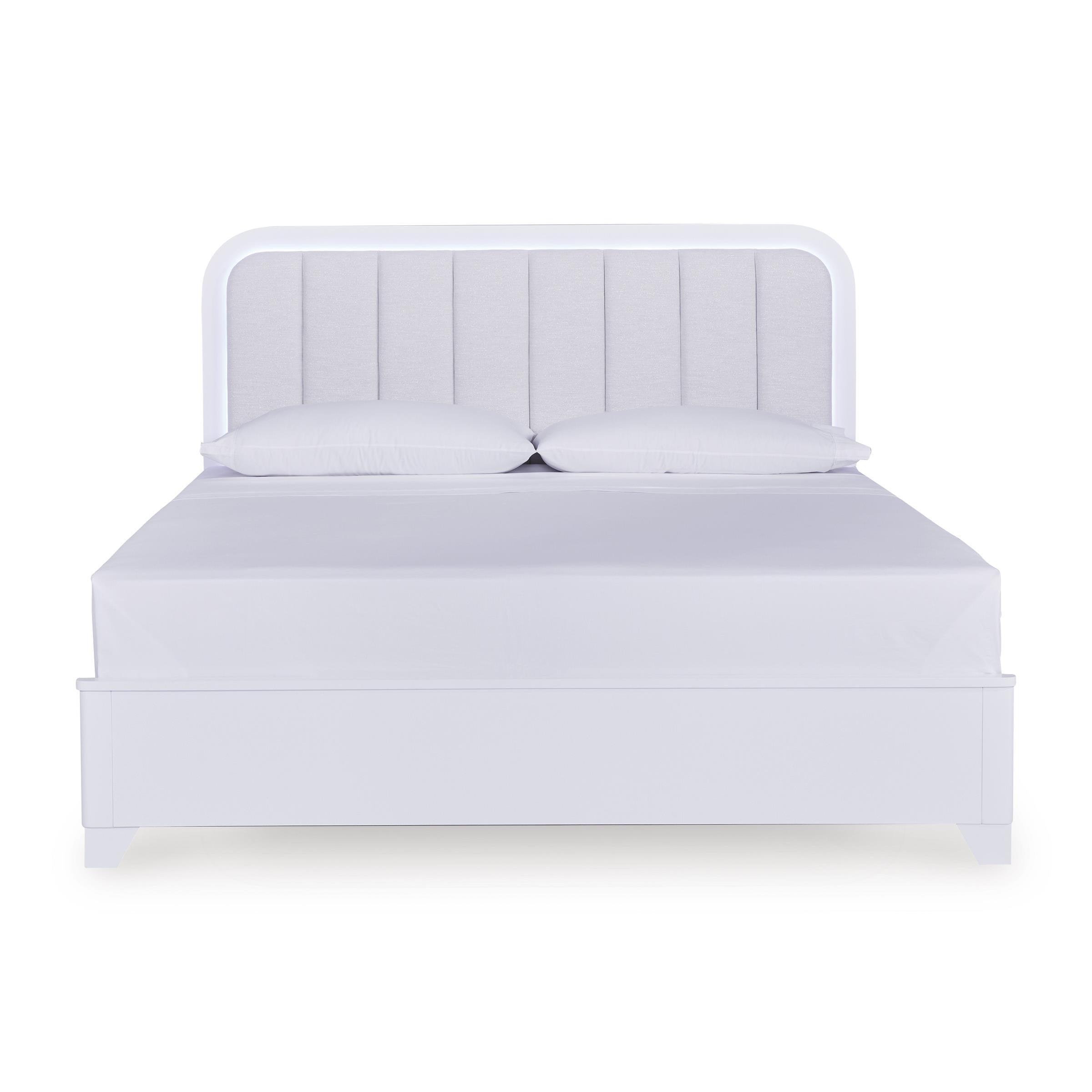 Signature Design by Ashley Jarlee PCB392B4 King Upholstered Panel Bed IMAGE 2