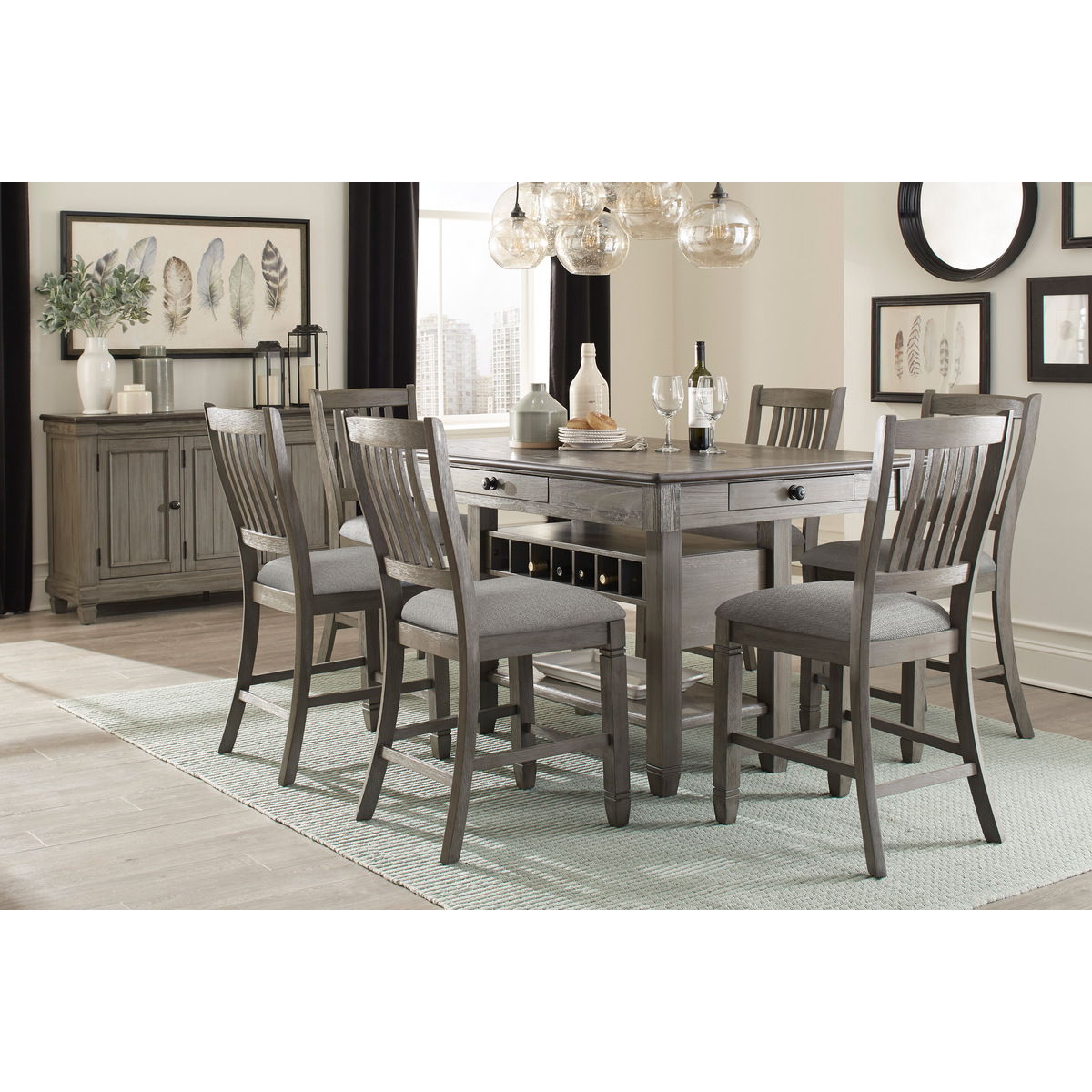 Granby - Counter Height Chair (Set of 2)