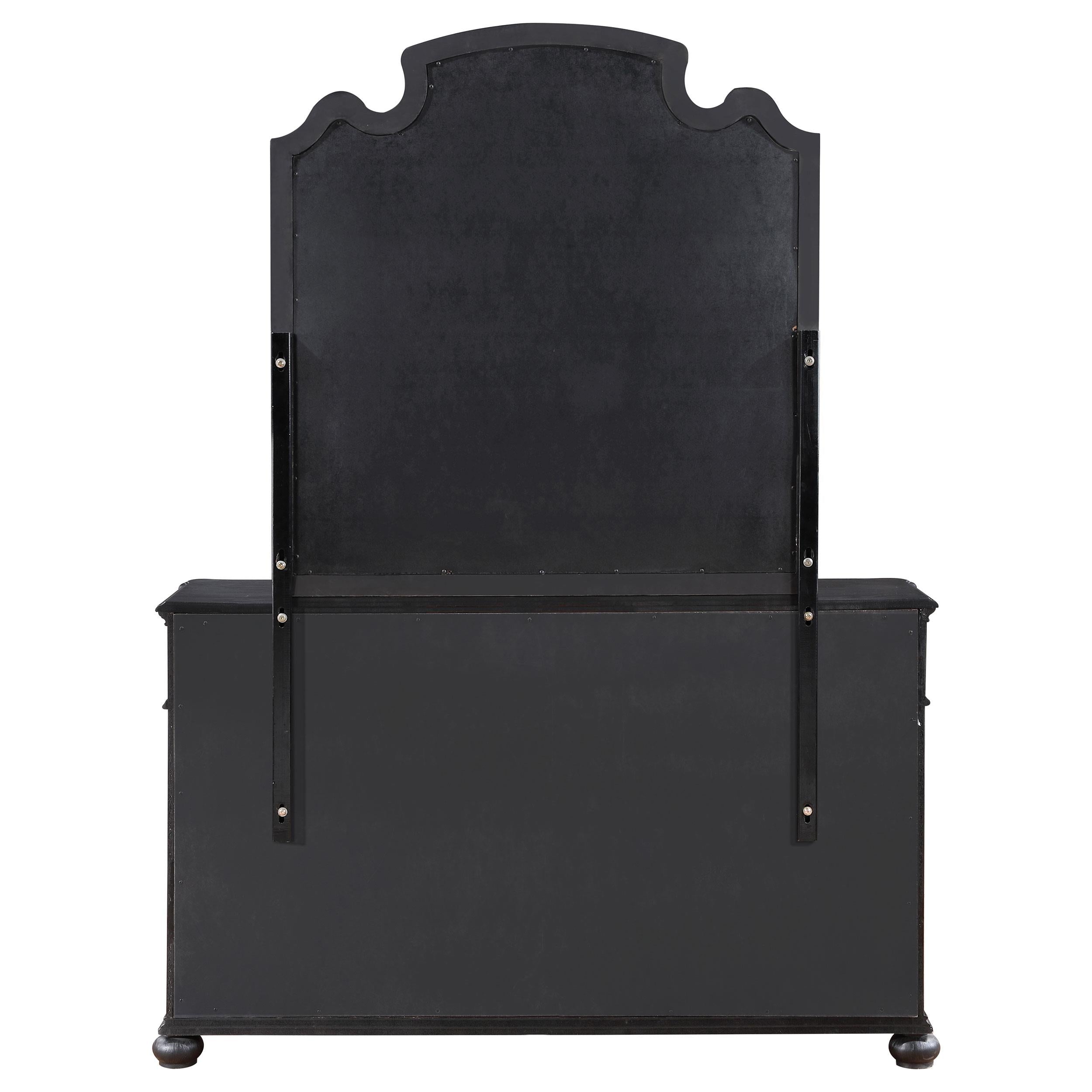 Coaster Furniture Celina 224763M 9-Drawer Dresser with Mirror - Black IMAGE 6