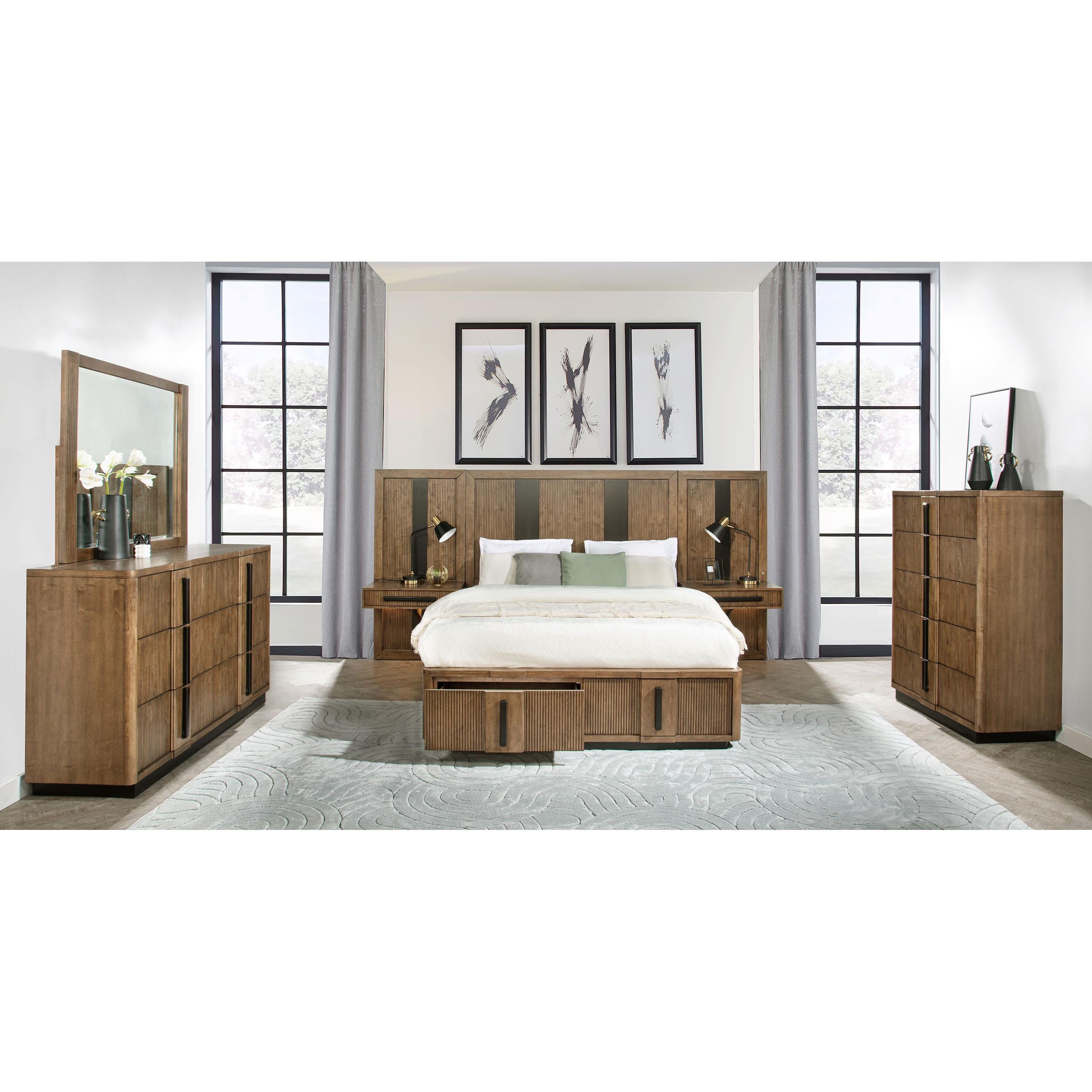 Coaster Furniture Terrace 224903M 6-Drawer Dresser and Mirror - Ash Brown IMAGE 11