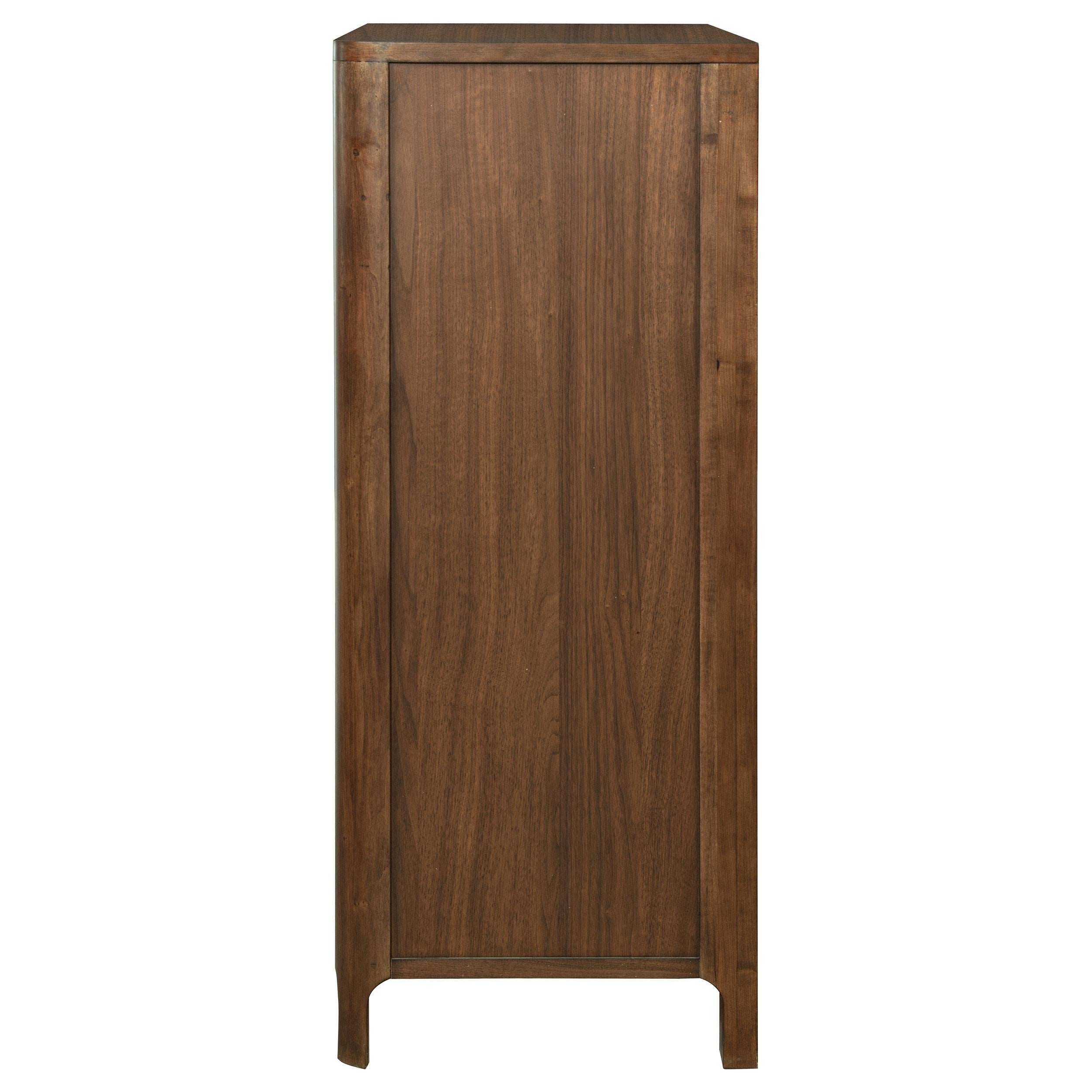 Coaster Furniture Maderia 223325 5-Drawer Chest of Drawers - Walnut IMAGE 4