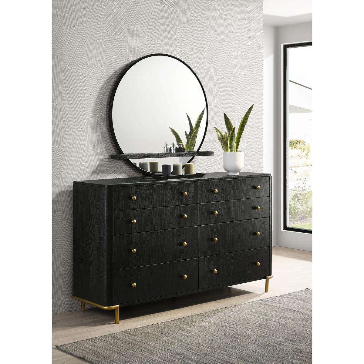 Arini 8-Drawer Dresser with Mirror 224333M
