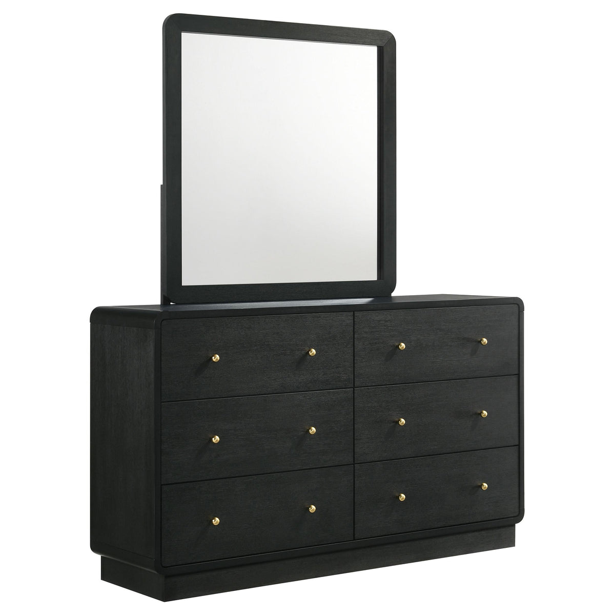 Cavelle 6-Drawer Dresser with Mirror 223663M