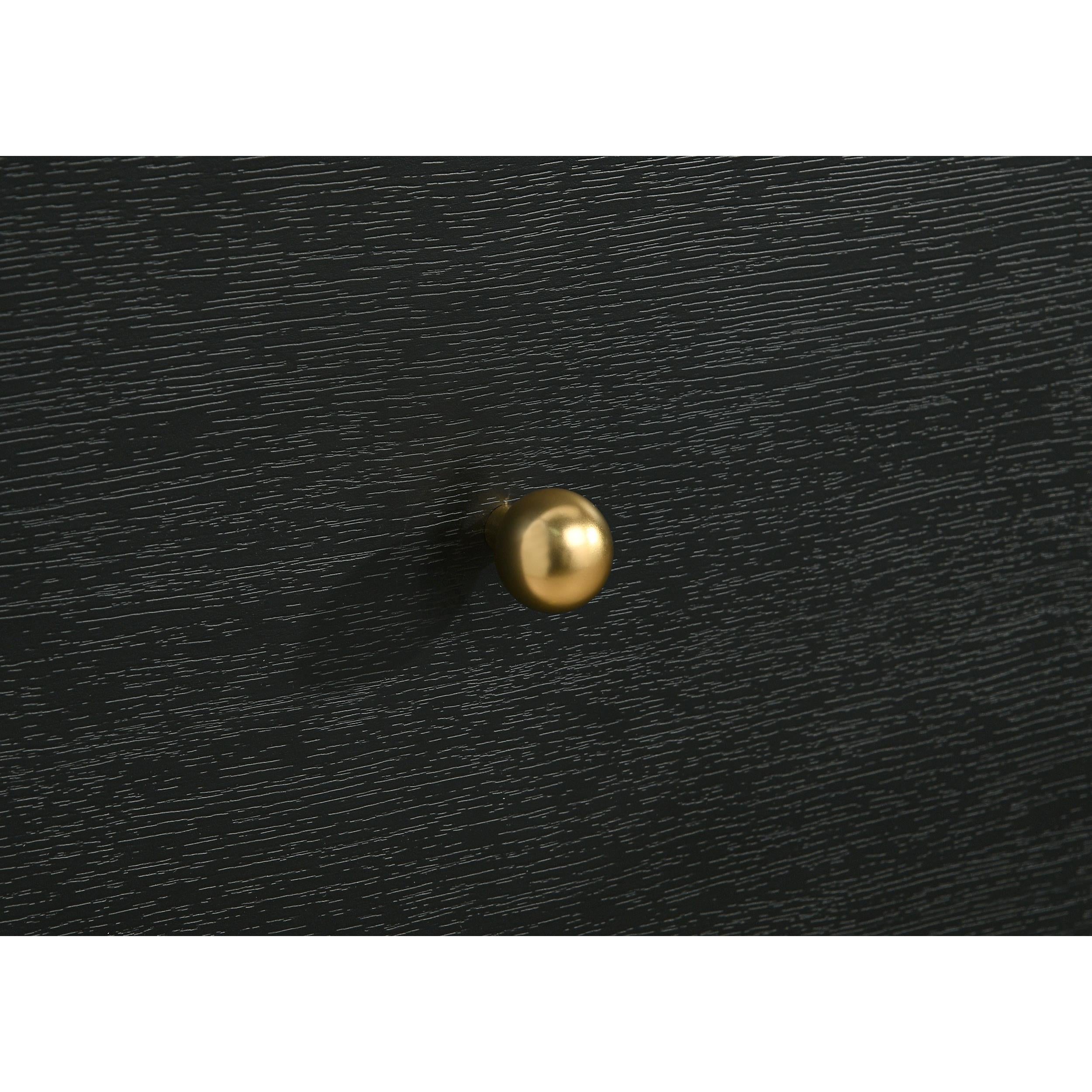 Coaster Furniture Cavelle 223663 6-Drawer Dresser Cabinet - Black IMAGE 12
