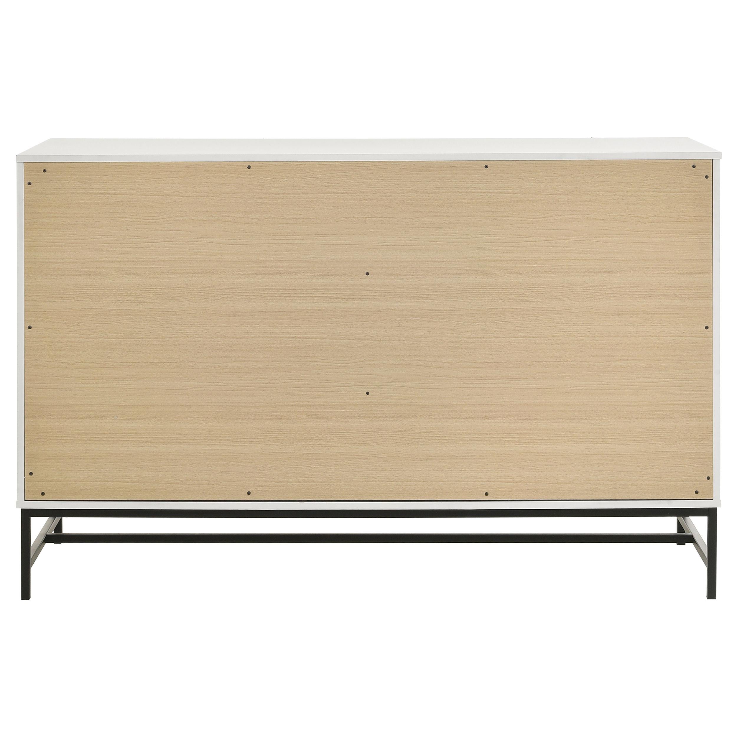 Coaster Furniture Sonora 224863 6-Drawer Bedroom Dresser - White IMAGE 6