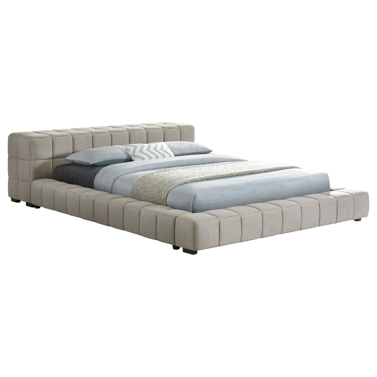 Trinity King Upholstered Platform Bed 306121KE