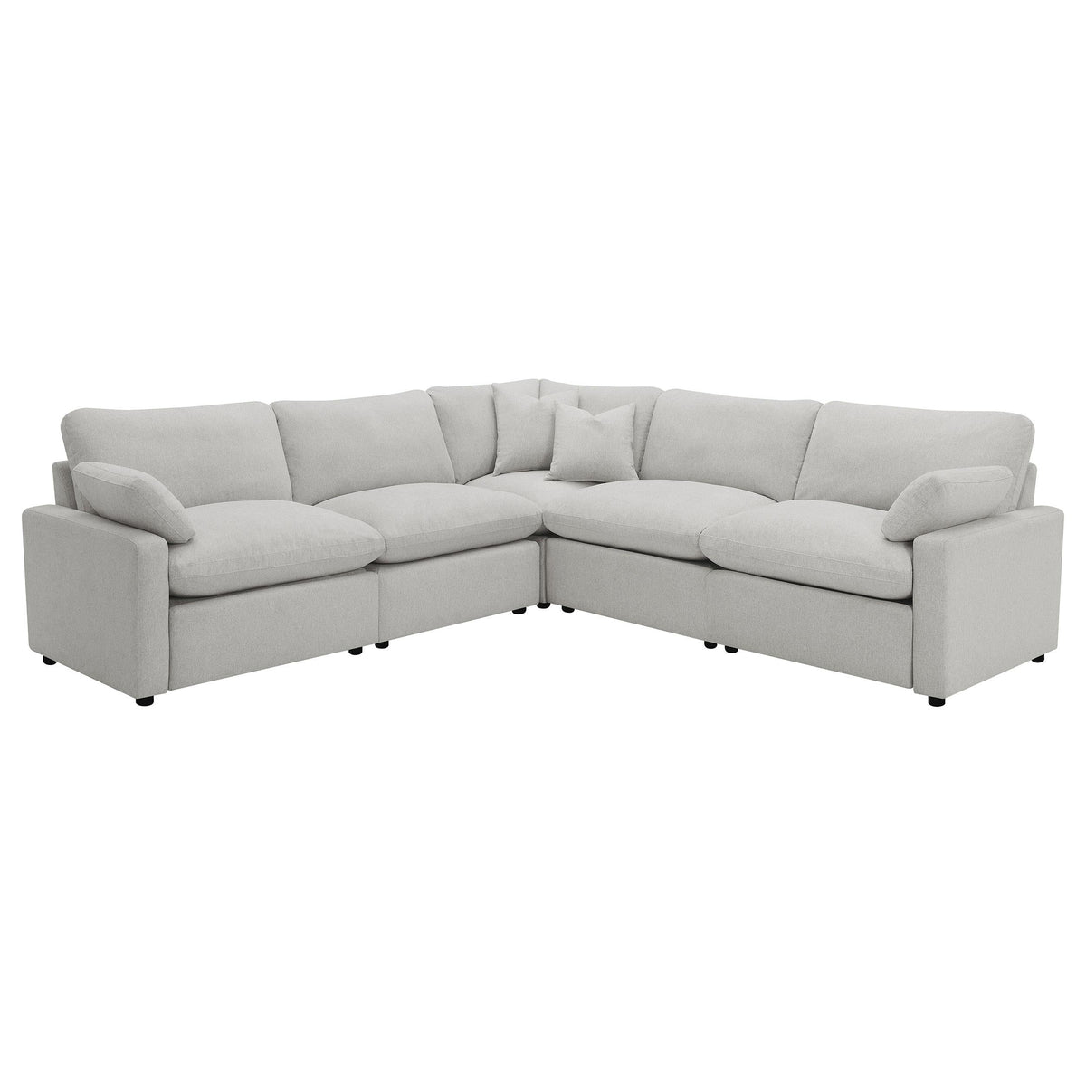 Collins Power Reclining Fabric 5 pc Sectional 609560P