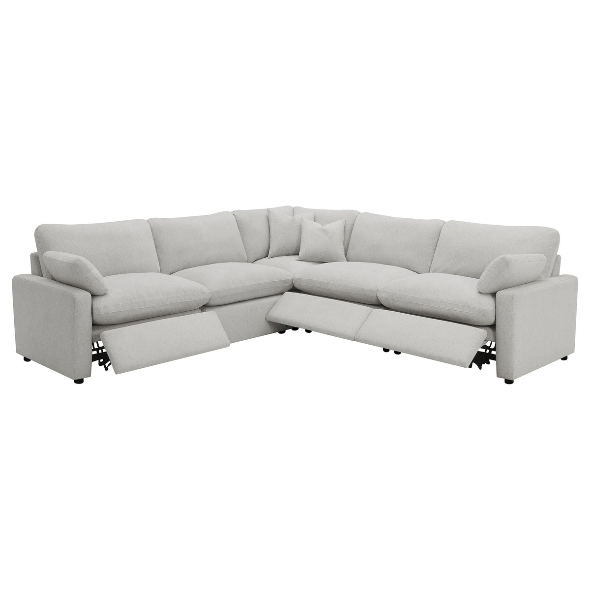 Collins Power Reclining Fabric 5 pc Sectional 609560P