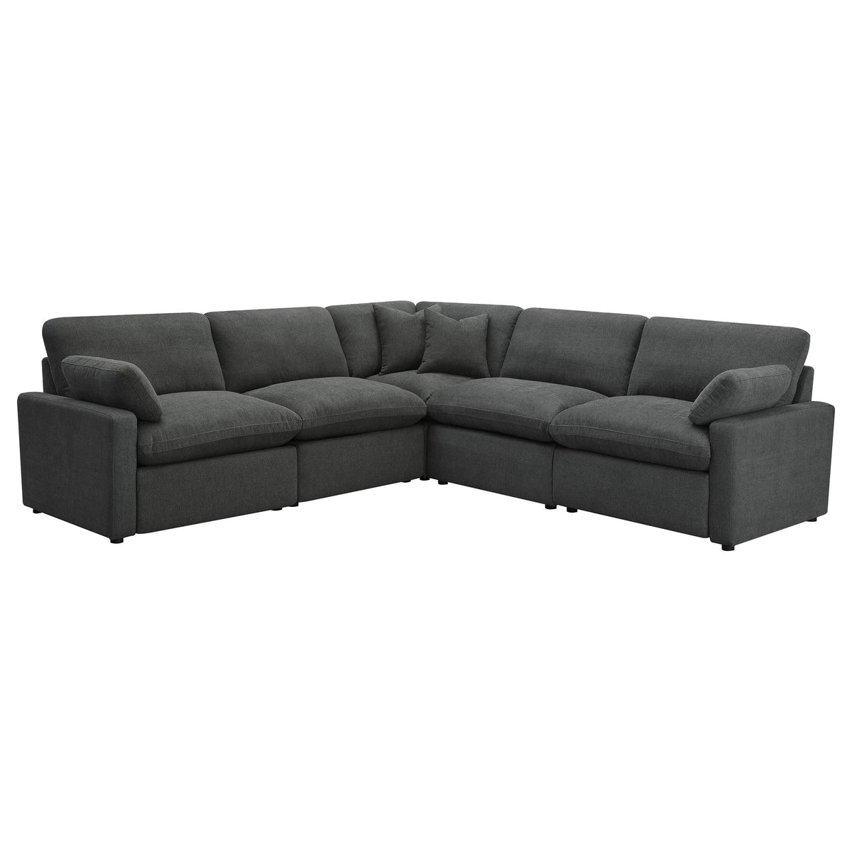 Collins Power Reclining Fabric 5 pc Sectional 609530P