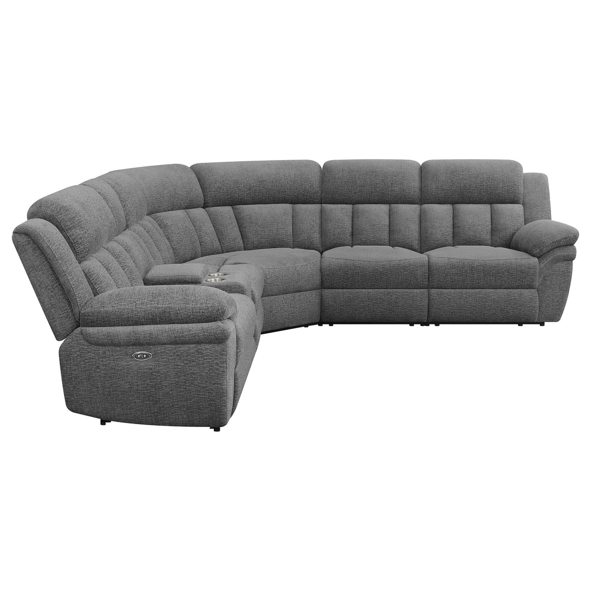Bahrain Power Reclining Fabric 6 pc Sectional 609540P