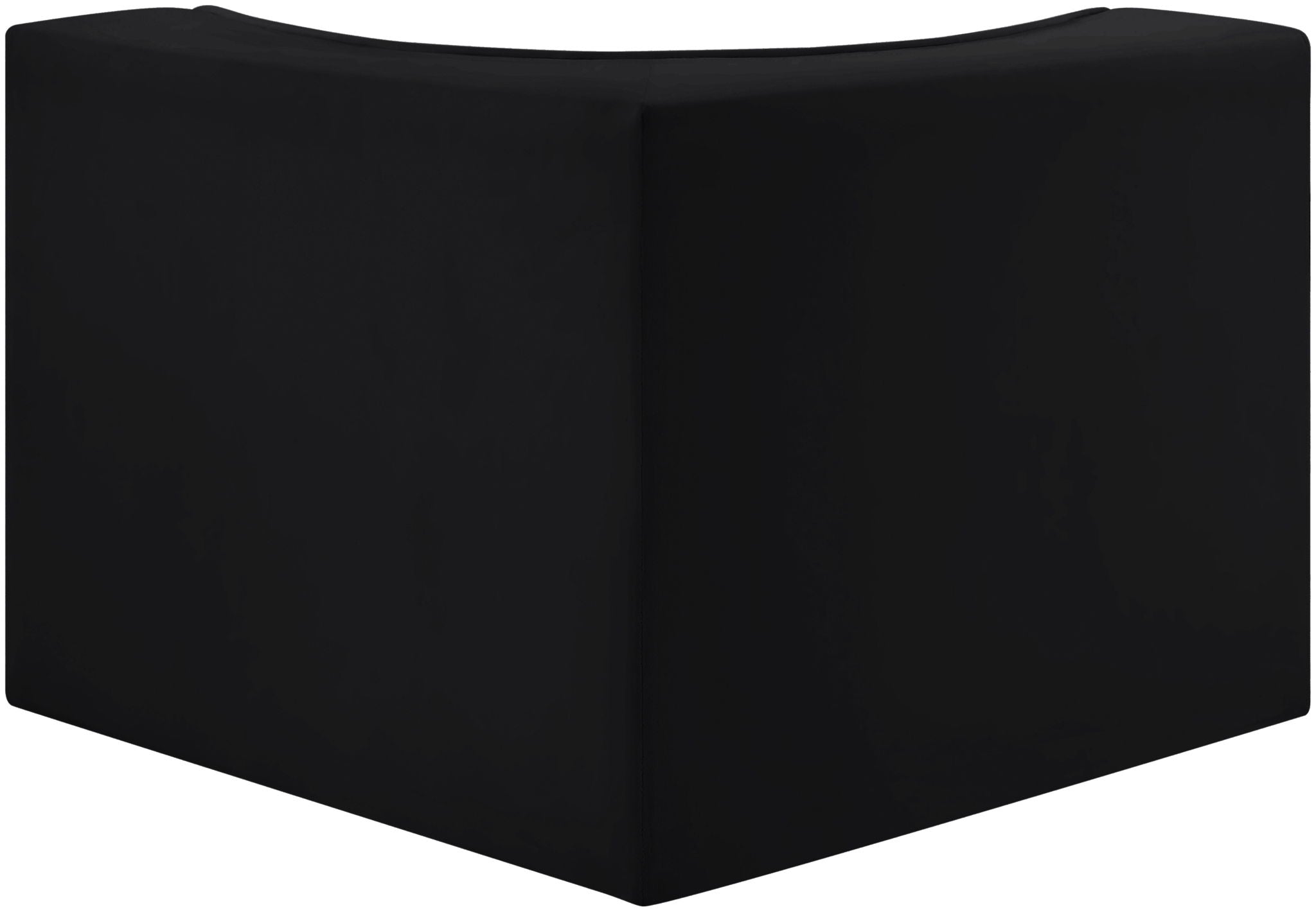 Rummi - Velvet Performance Fabric Upholstered Modular Corner Chair