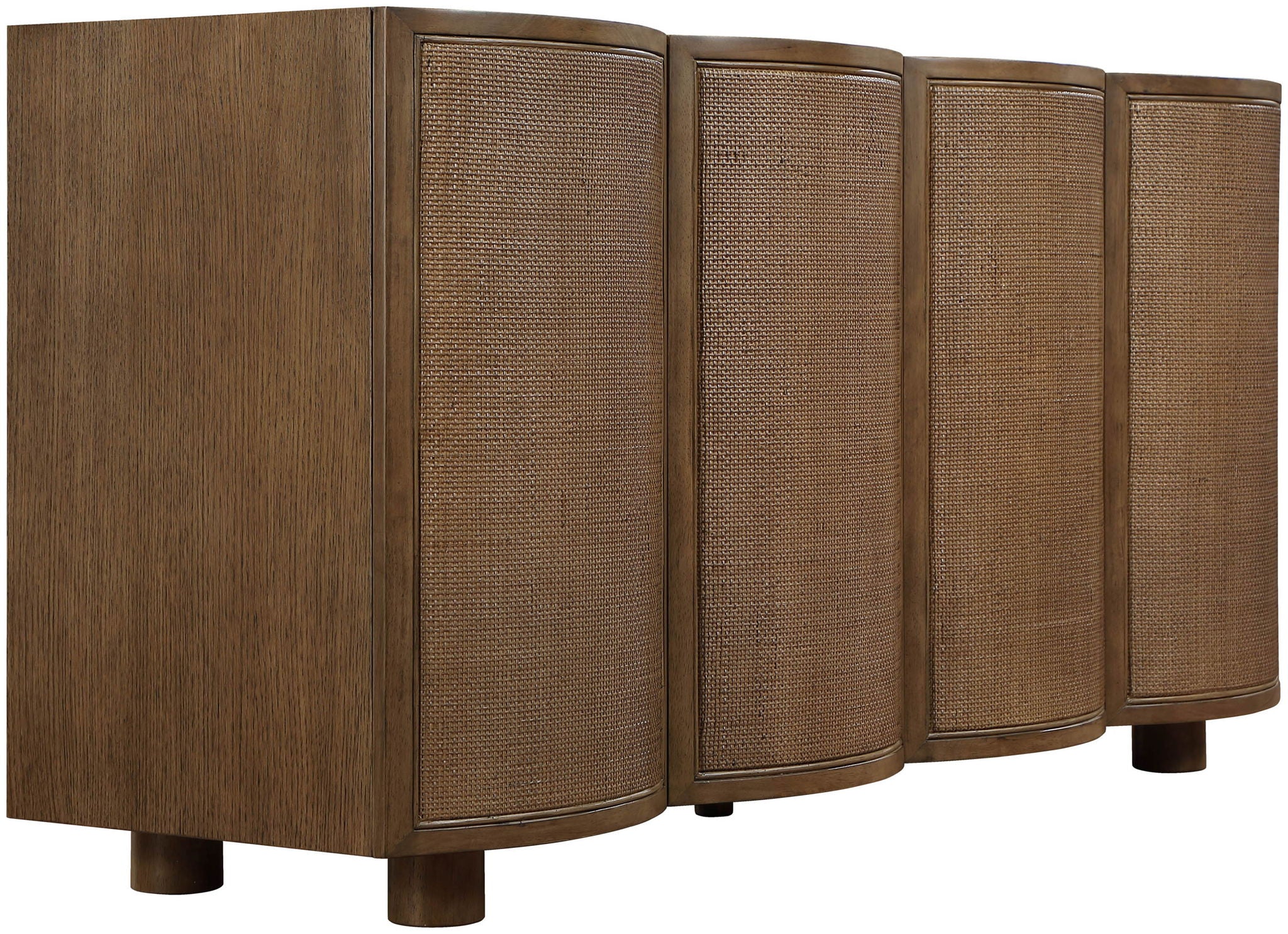 Norin - Solid Wood And Oak Veneer Sideboard/Buffet