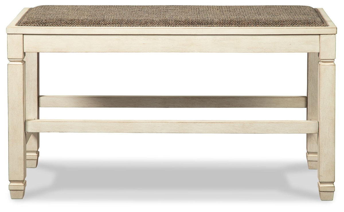 Bolanburg - DBL Counter UPH Bench  - Beige