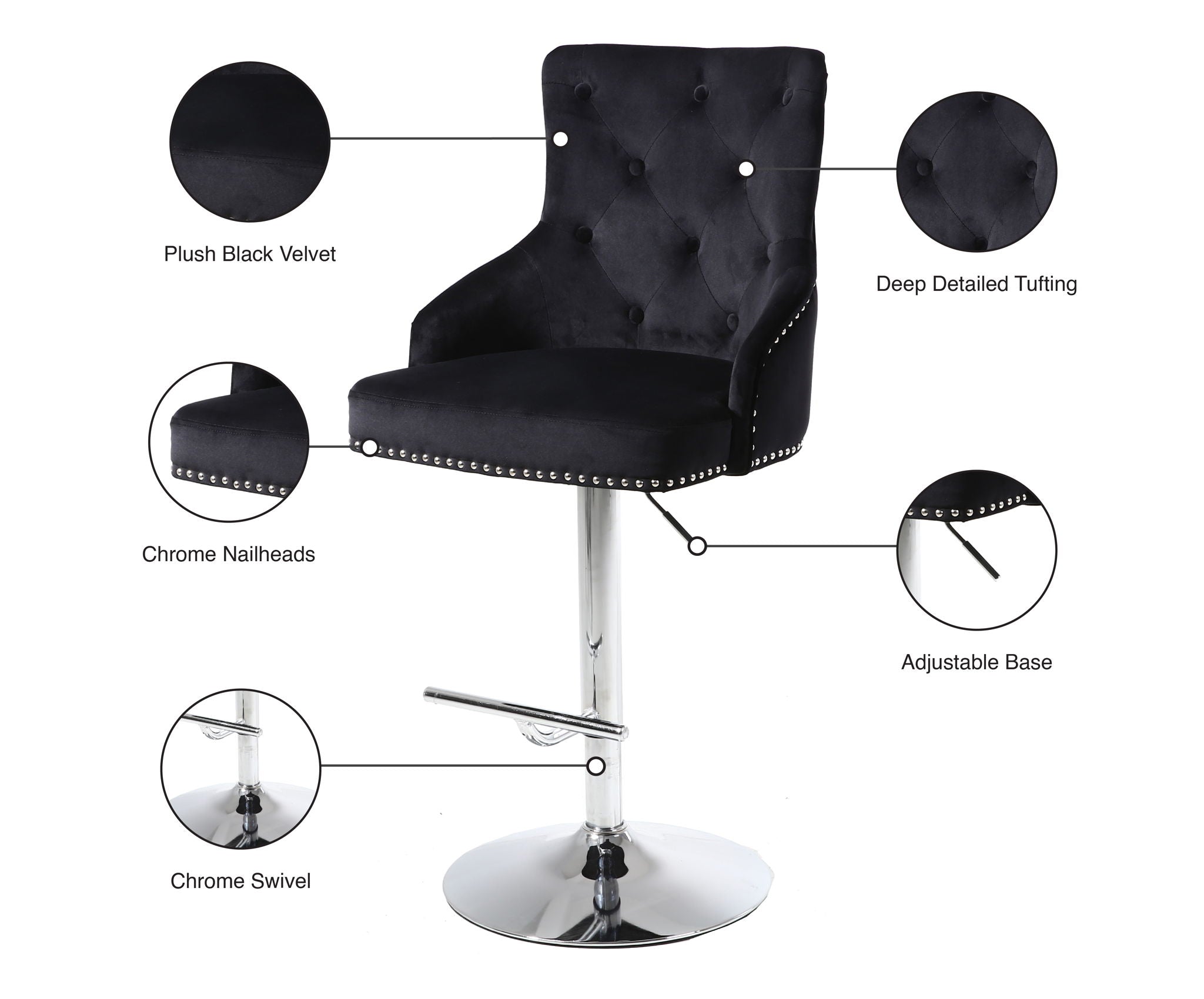 Claude - Adjustable Stool