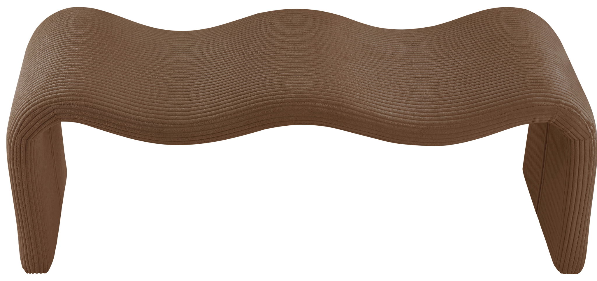 Willow - Corduroy Bench - Saddle