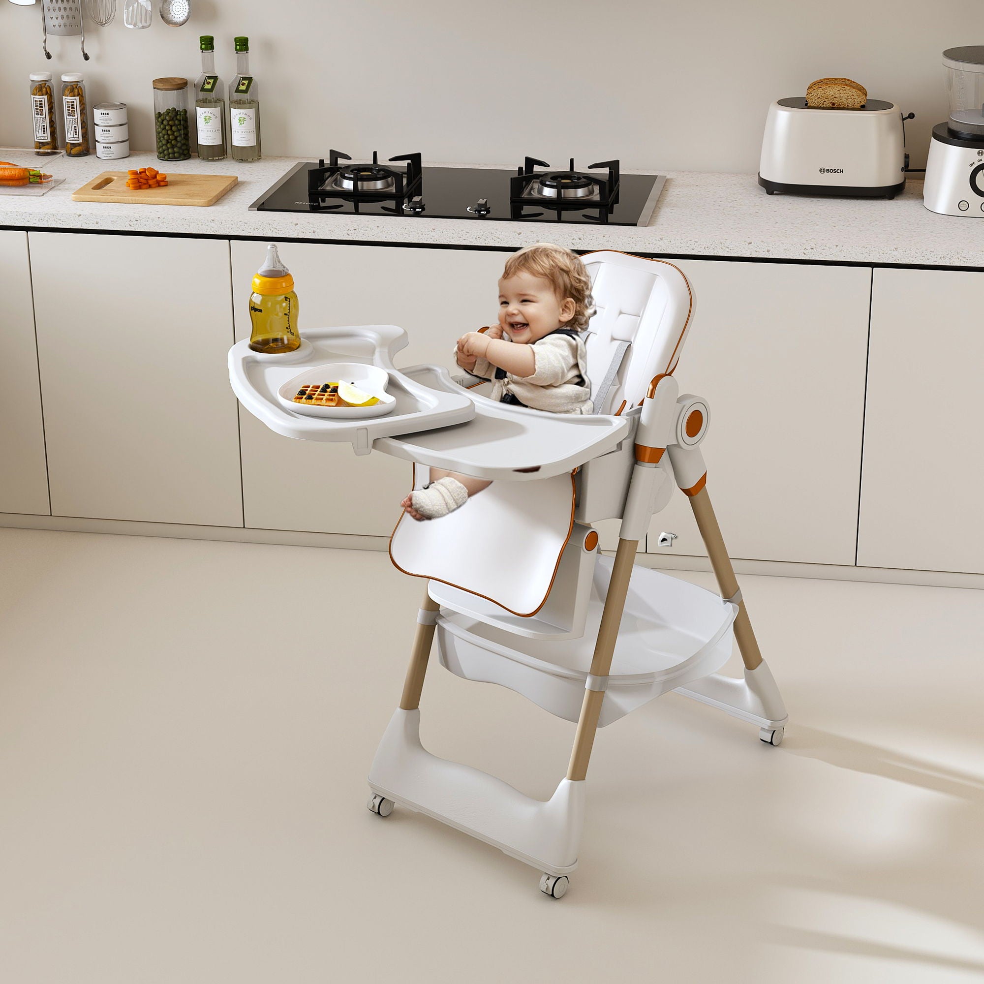 Adjustable Baby High Chair