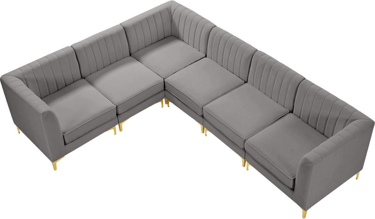 Alina - 6 Piece Sectional