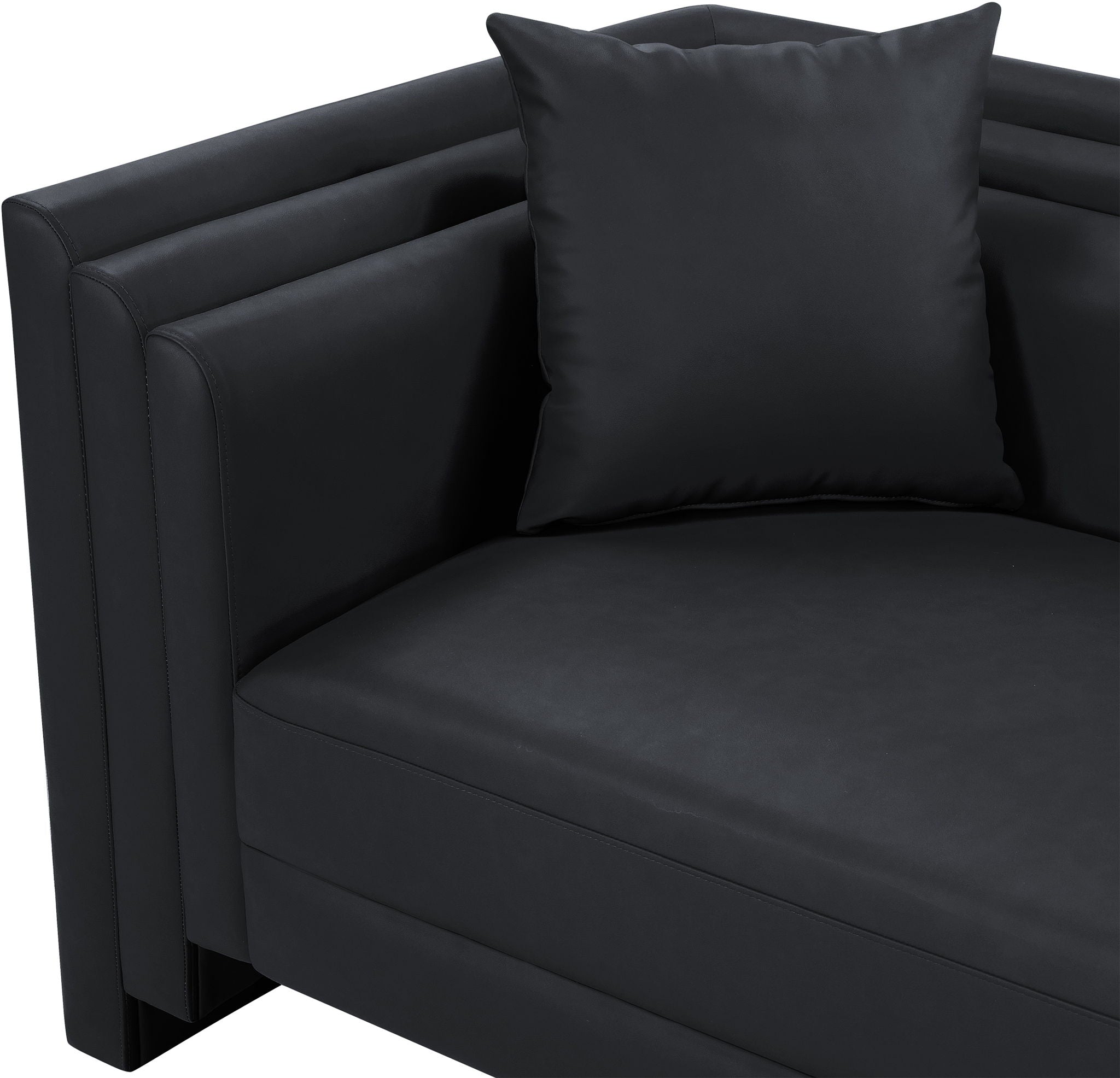 Everett - Vegan Leather Upholstered Chair