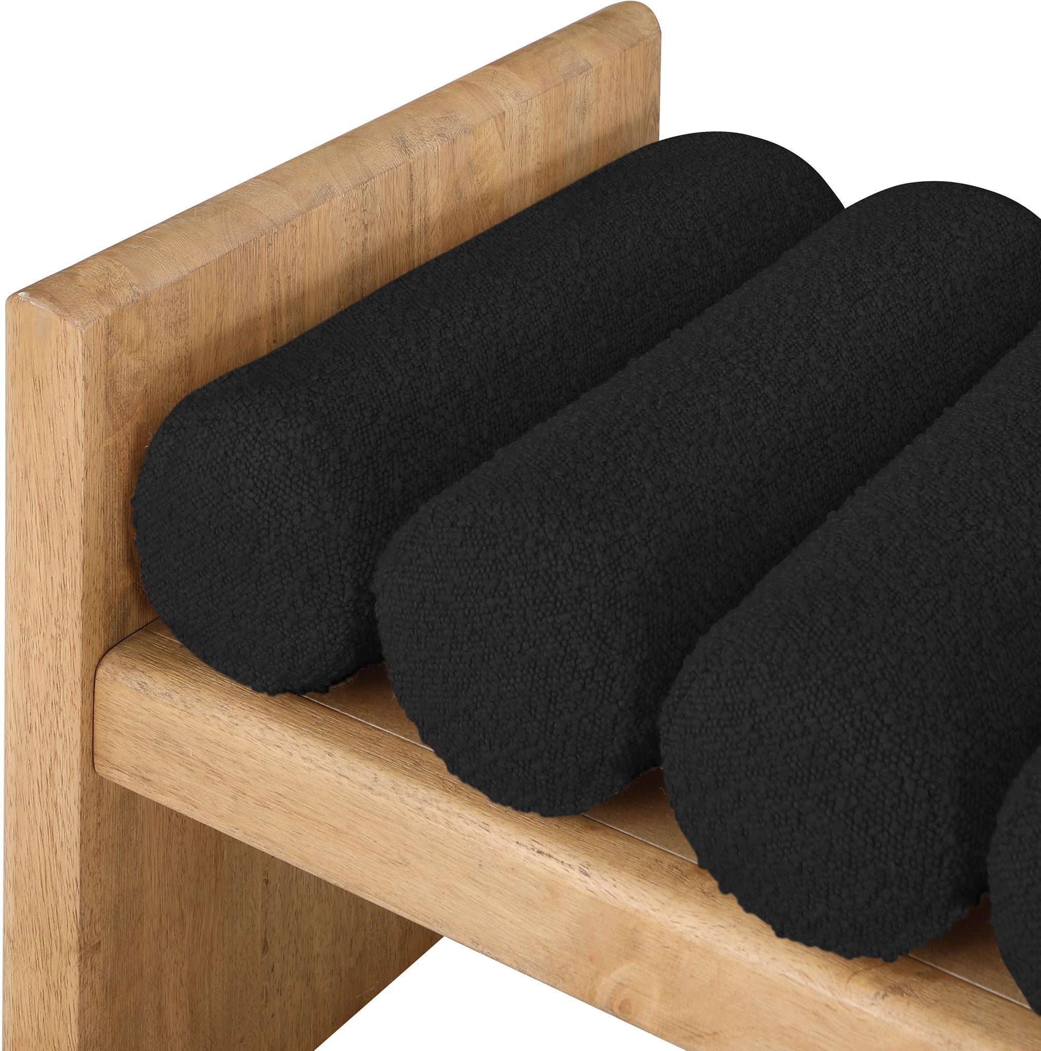 Waverly - Bench With Natural Frame