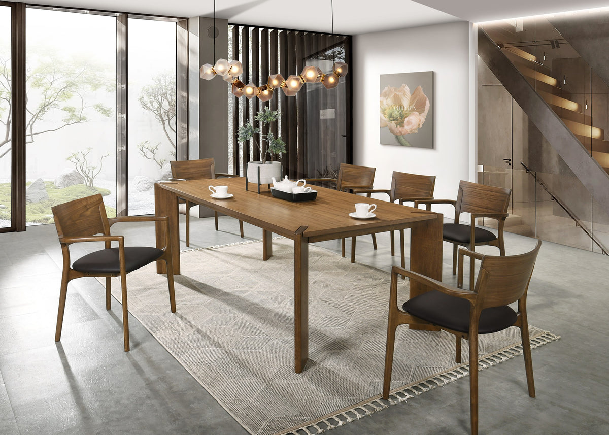 Edelman - Mid-Century Modern Walnut Dining Table - original 1