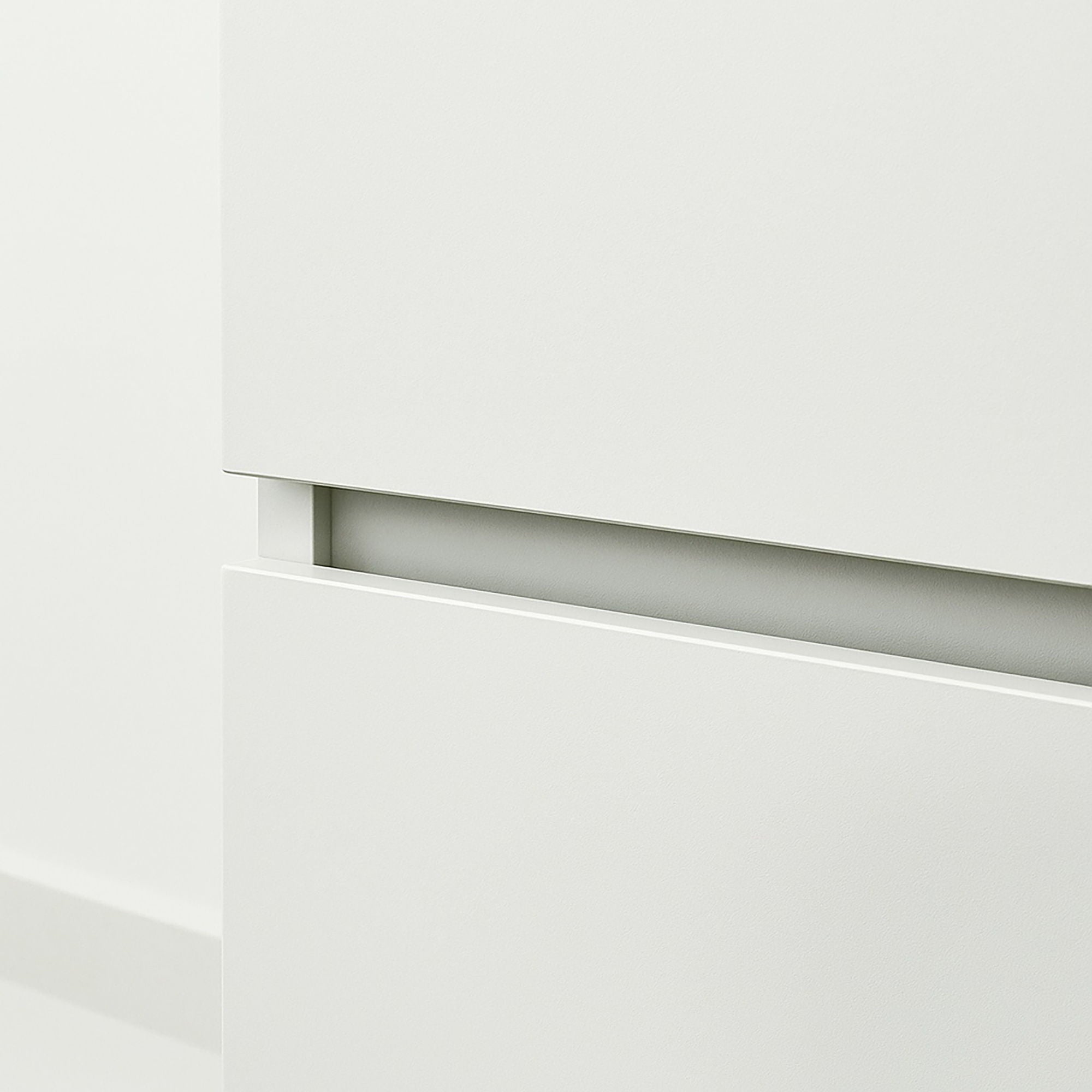 Elise - Modular Closet System With Mirror - White - Wood