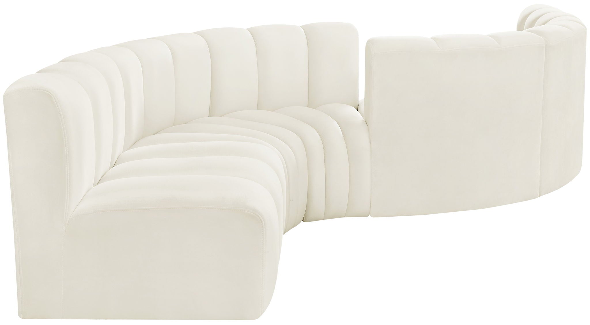 Arc - Velvet 6 Piece Modular Sofa