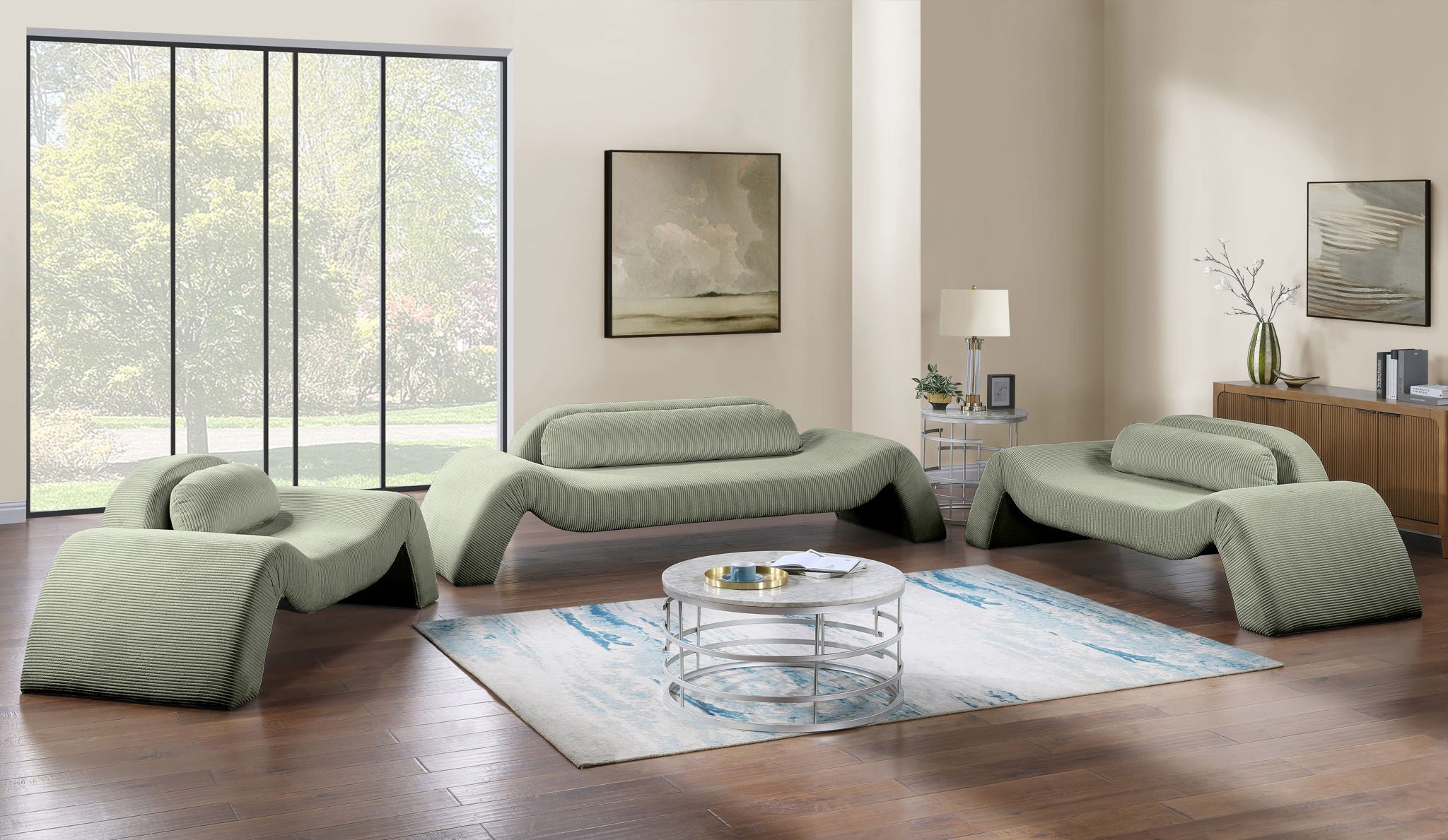 Austin - Corduroy Loveseat