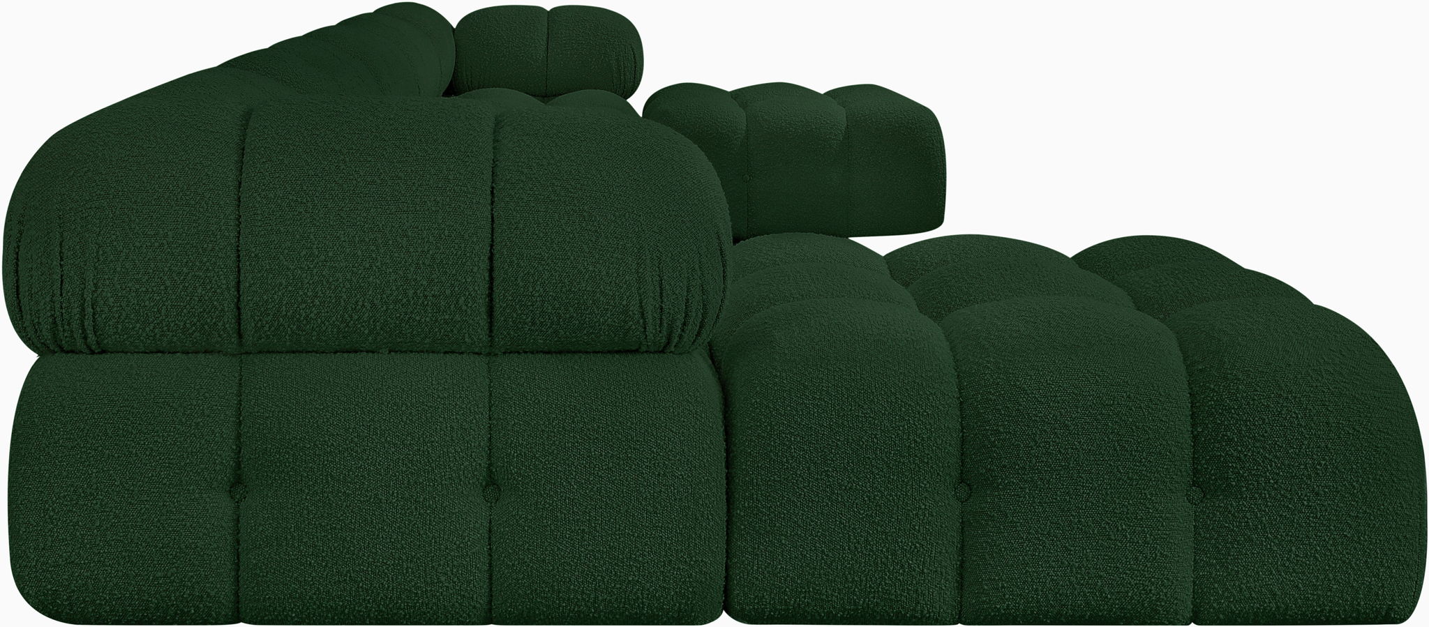 Ames - 7 Piece Fabric Modular U-Shaped Sectional