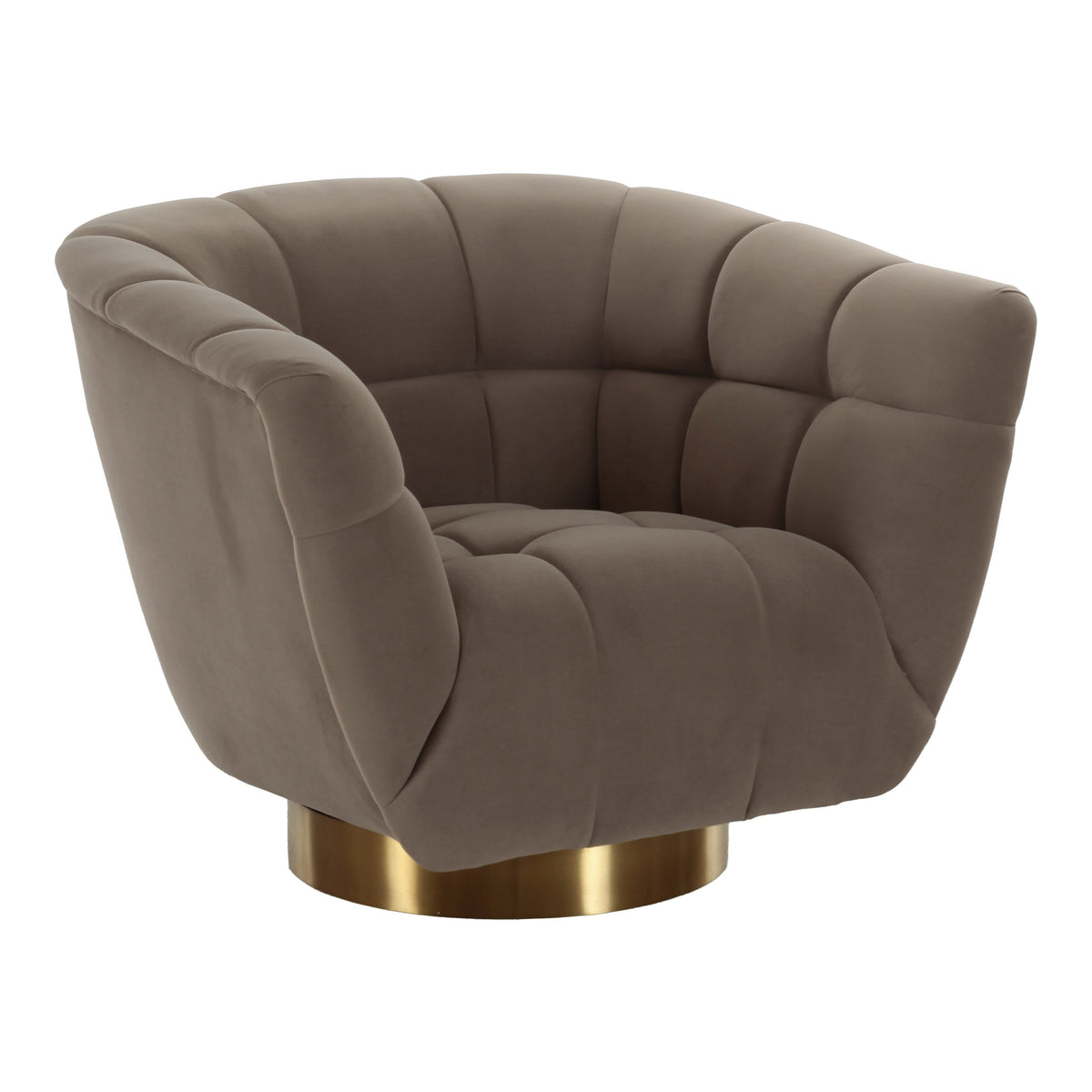 Granby - Glam Fabric and Gold Chair - original 1