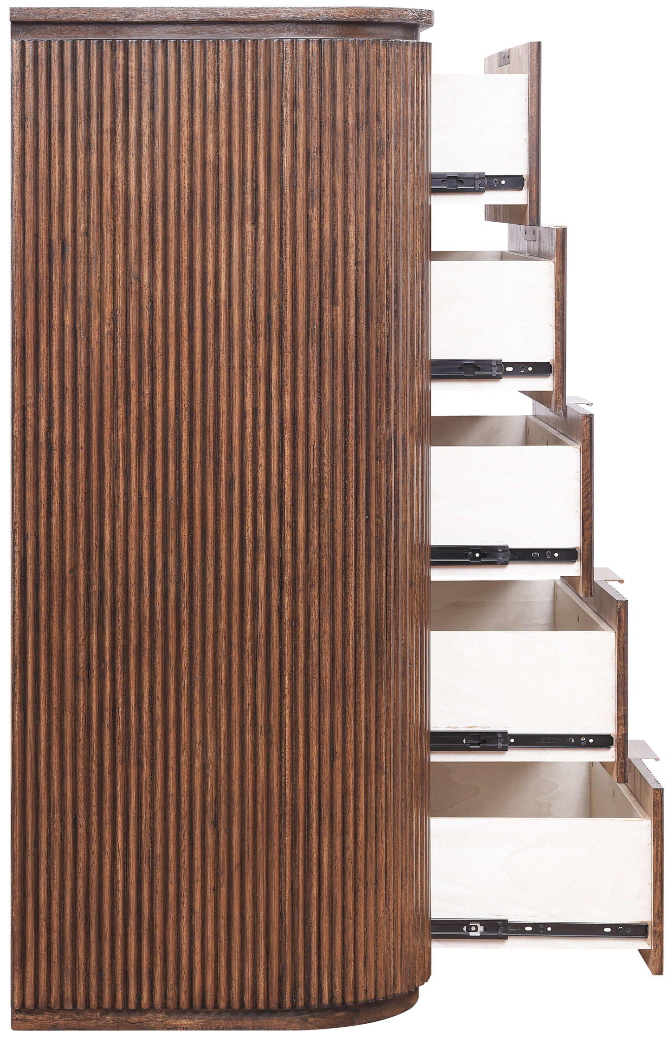 Astrid - Solid Wood And Oak Veneer Chest