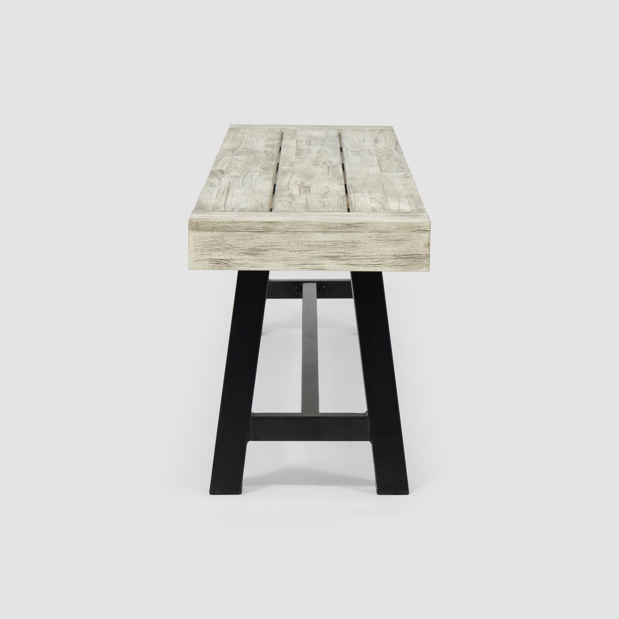 Carlisle - Outdoor Dining Bench - Gray