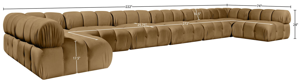 Orin - 8 Piece Modular Sectional (6 Modular Chairs, 2 Corner Chairs)
