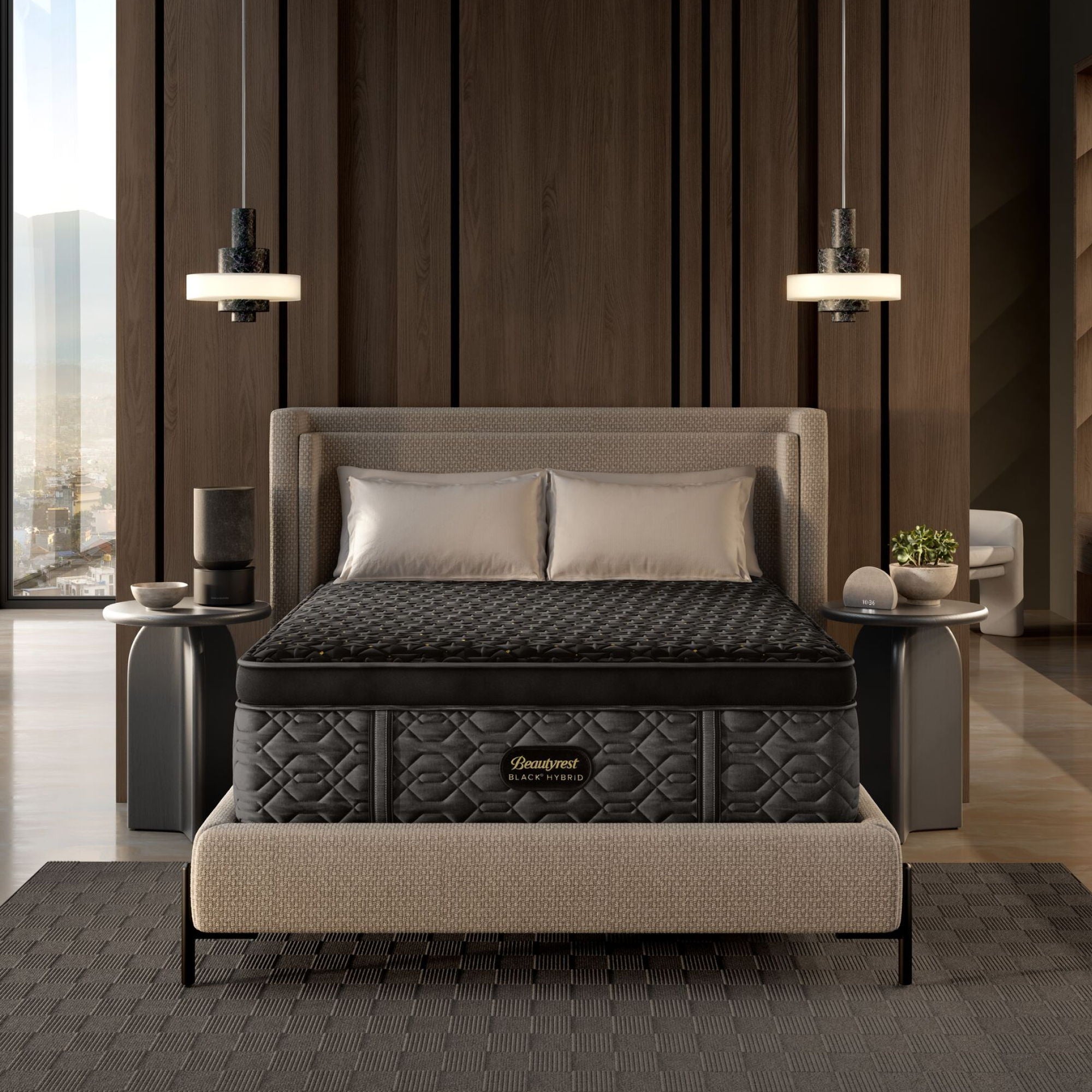 Beautyrest Black - 16" Series Four Hybrid Firm Apex Top Mattress