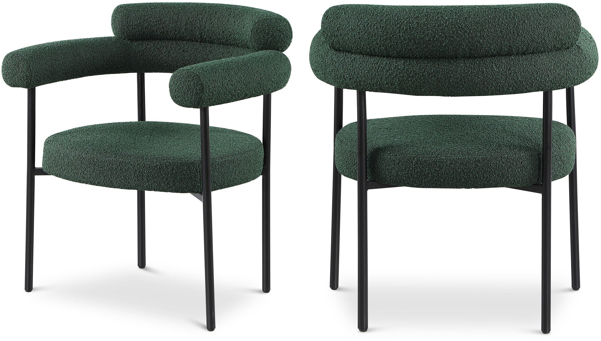 Blake - Dining Chair With Black Legs (Set of 2)