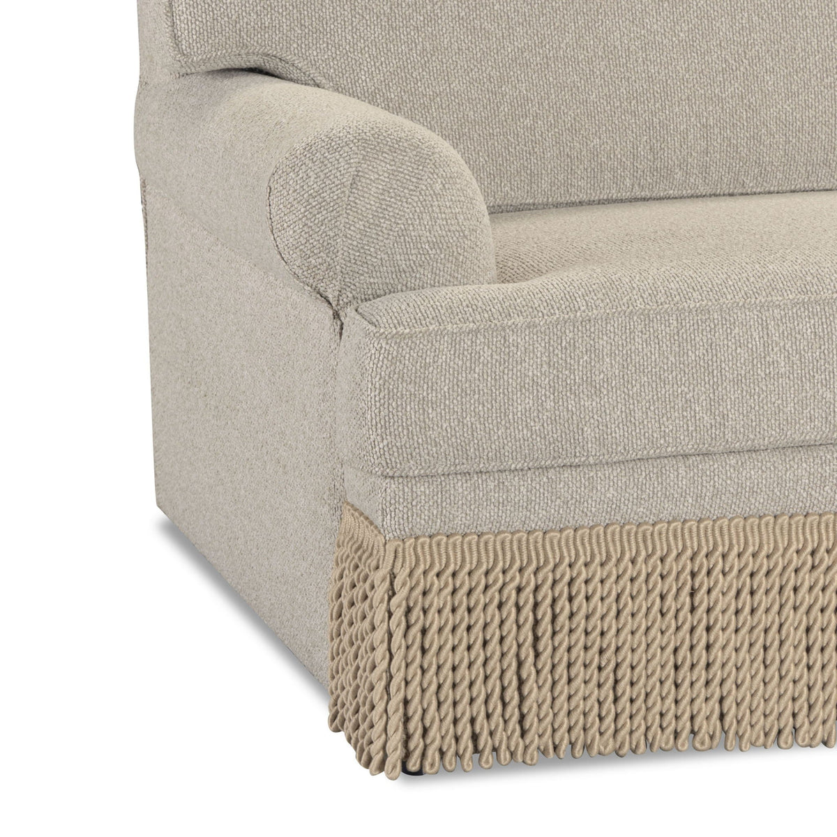 Yvette Warm Gray Boucle Sectional