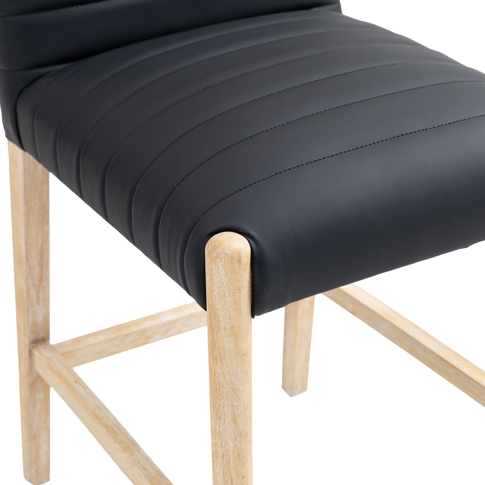 Aimee - Counter Stool - Light Brown Legs