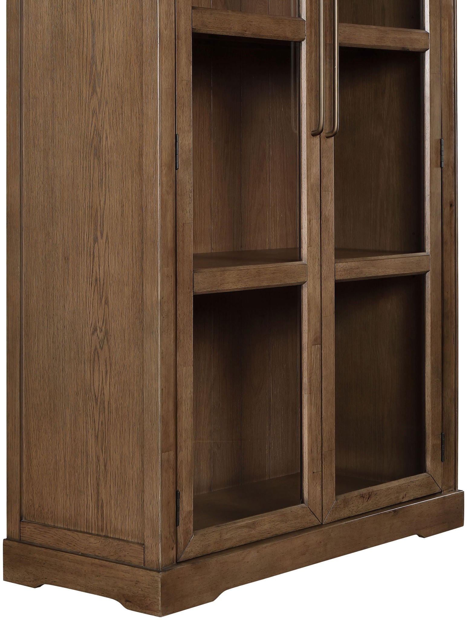 Corva - Solid Wood, Oak Veneer And Stainless Steel Storage Cabinet