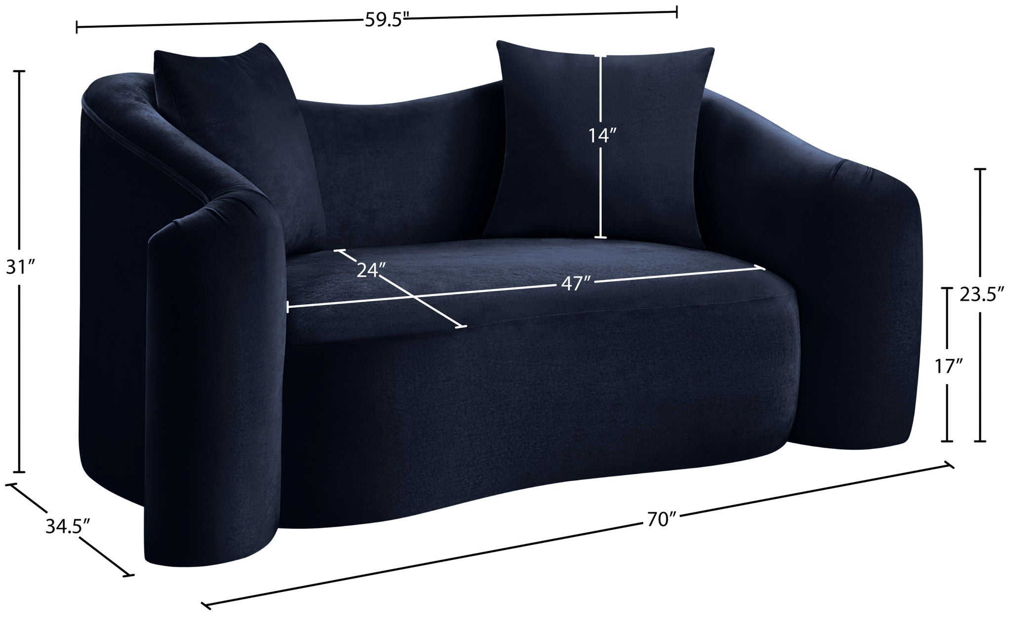 Destin - Loveseat
