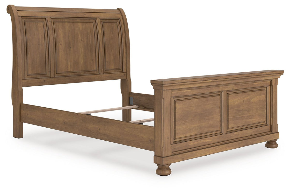 Feddinger - Sleigh Bed