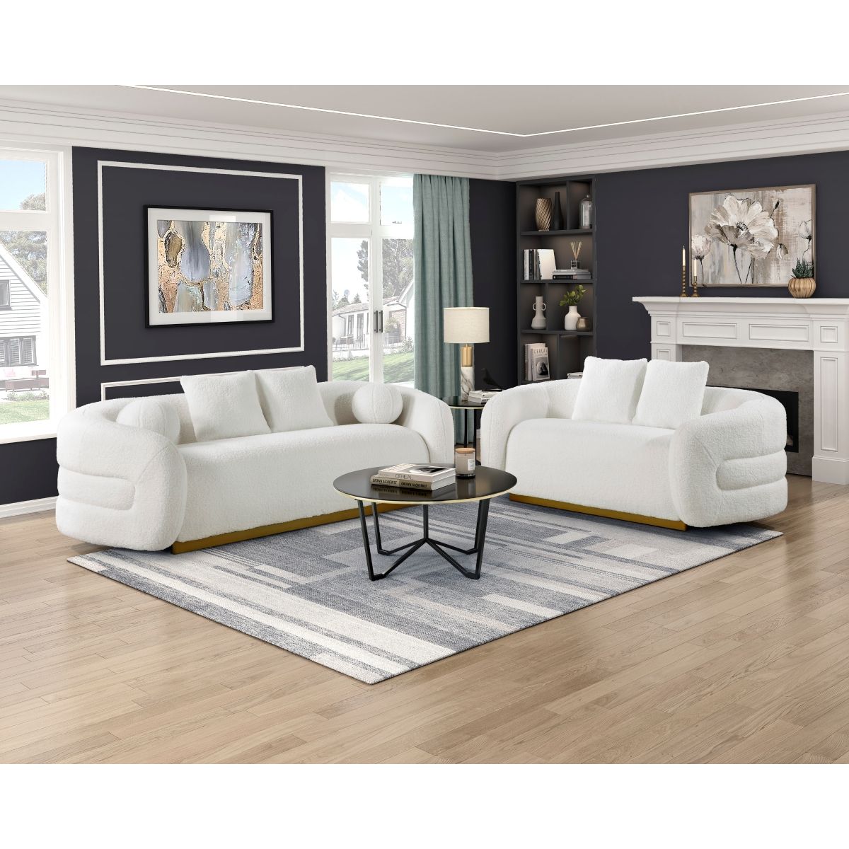 Novella - Loveseat - White