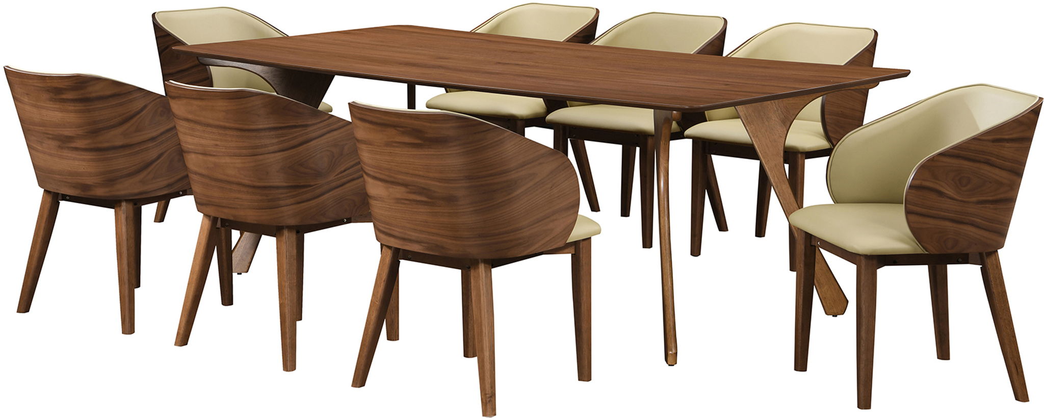 Glenwood - Vegan Leather Upholstered Dining Chair (Set of 2)